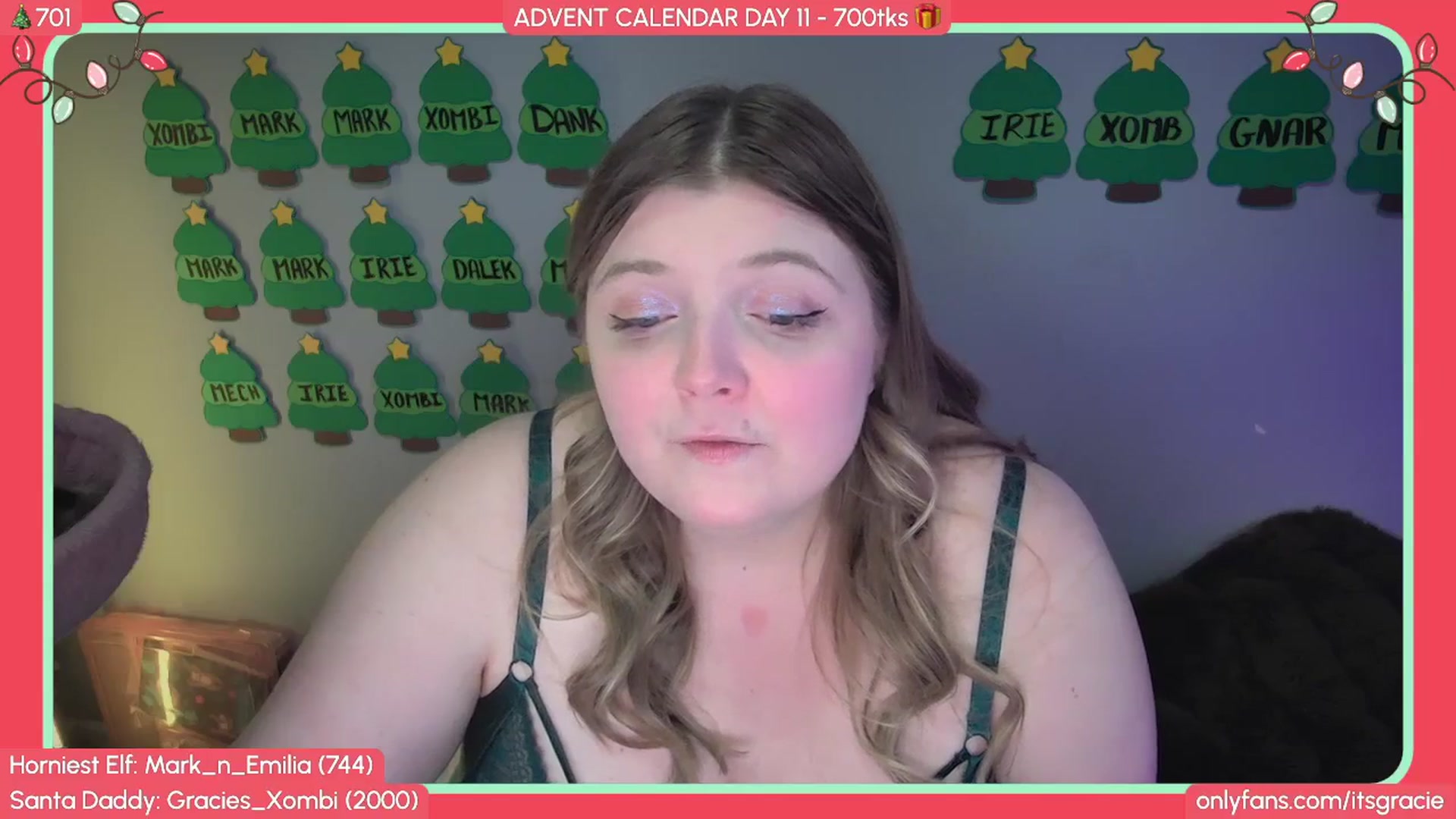 Gallery image thumbnail from Gracie's myfreecams stream on, 12/12/2025, 01:04 image 20 of 20
