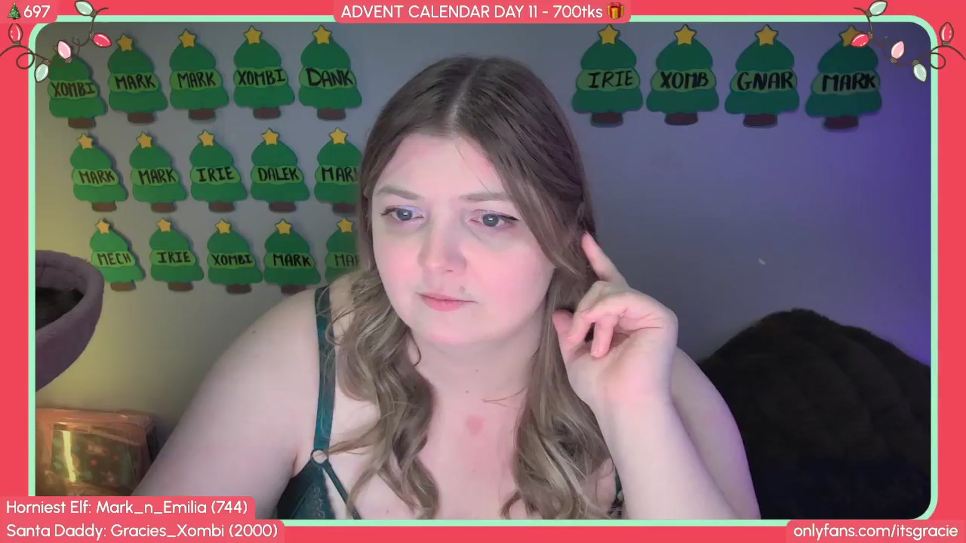 Gallery image thumbnail from Gracie's myfreecams stream on, 12/12/2025, 01:04 image 6 of 20