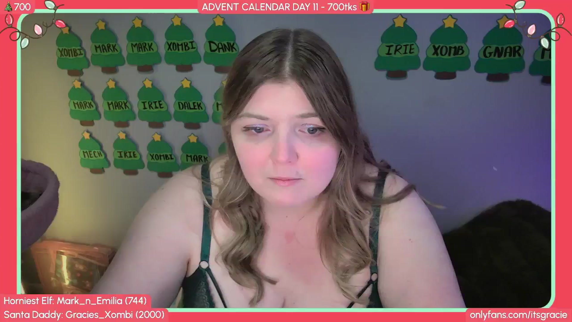 Gallery image thumbnail from Gracie's myfreecams stream on, 12/12/2025, 01:04 image 16 of 20