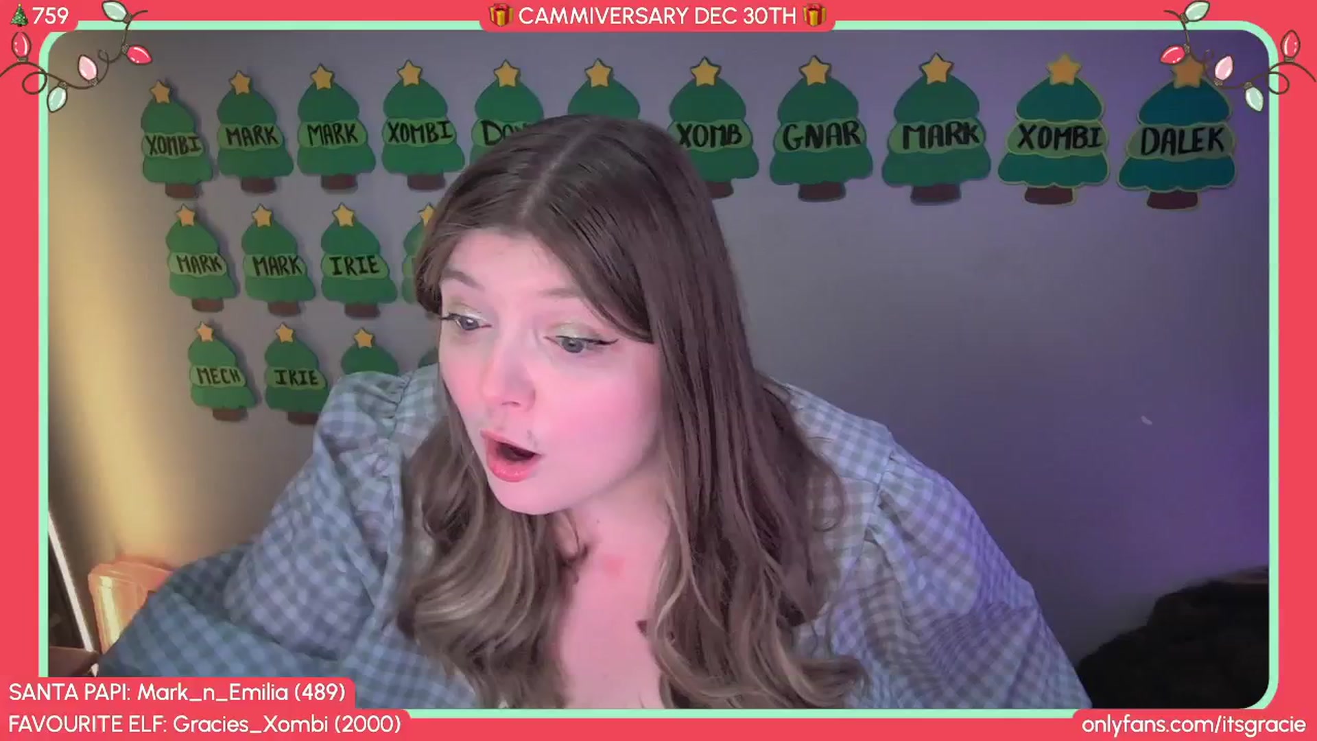 Gallery image thumbnail from Gracie's myfreecams stream on, 12/15/2025, 01:21 image 15 of 20