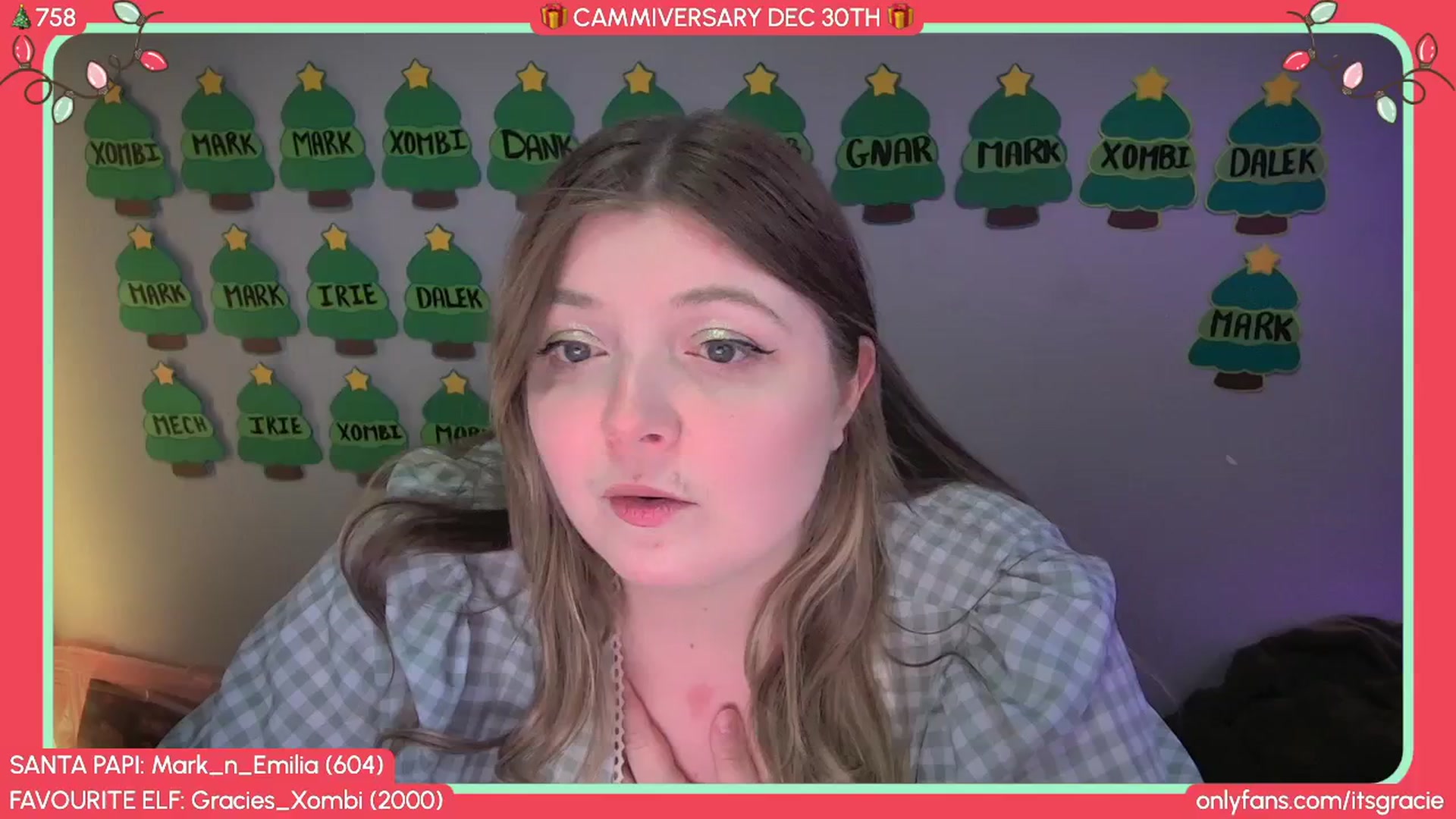 Gallery image thumbnail from Gracie's myfreecams stream on, 12/15/2025, 01:21 image 20 of 20