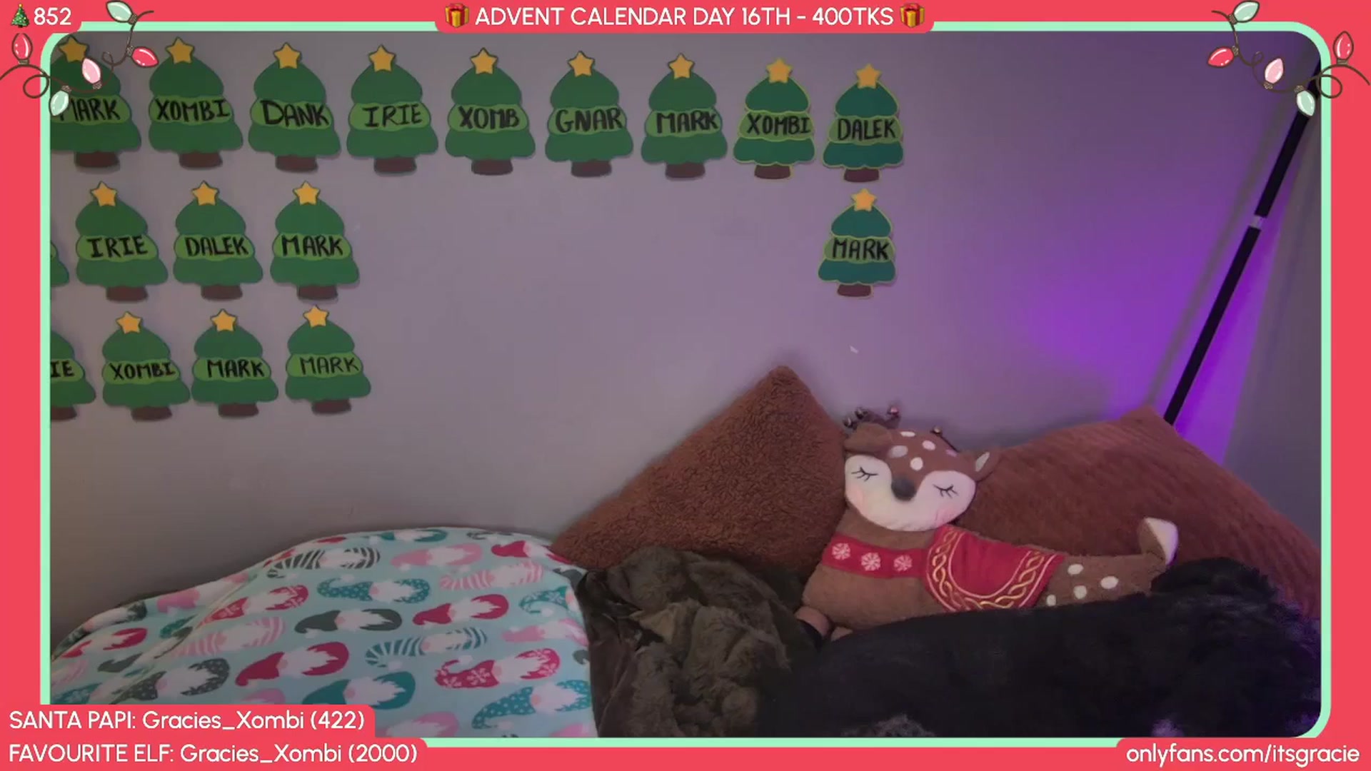 Gallery image thumbnail from Gracie's myfreecams stream on, 12/17/2025, 24:55 image 17 of 20