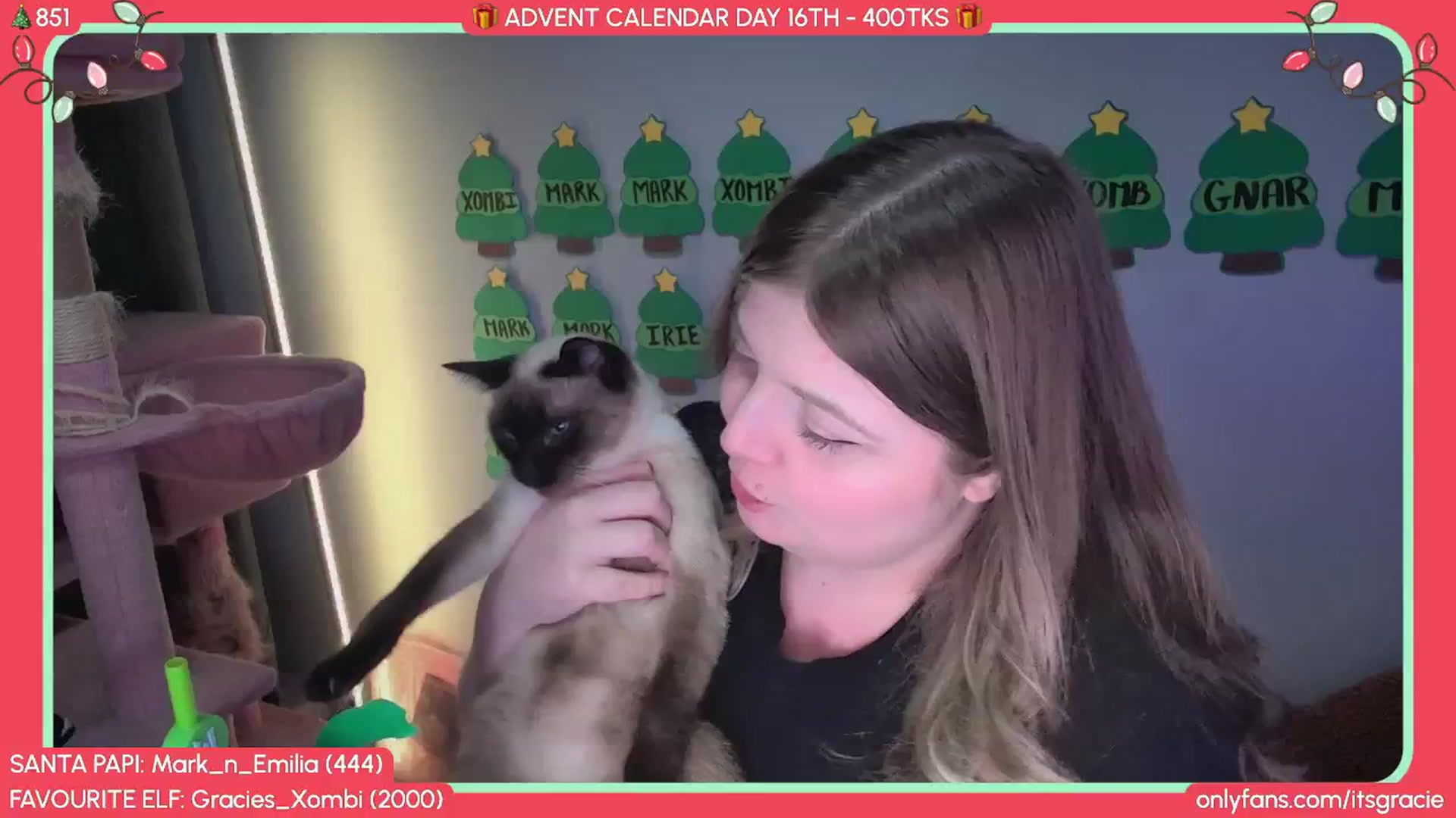 Gallery image thumbnail from Gracie's myfreecams stream on, 12/17/2025, 24:55 image 19 of 20