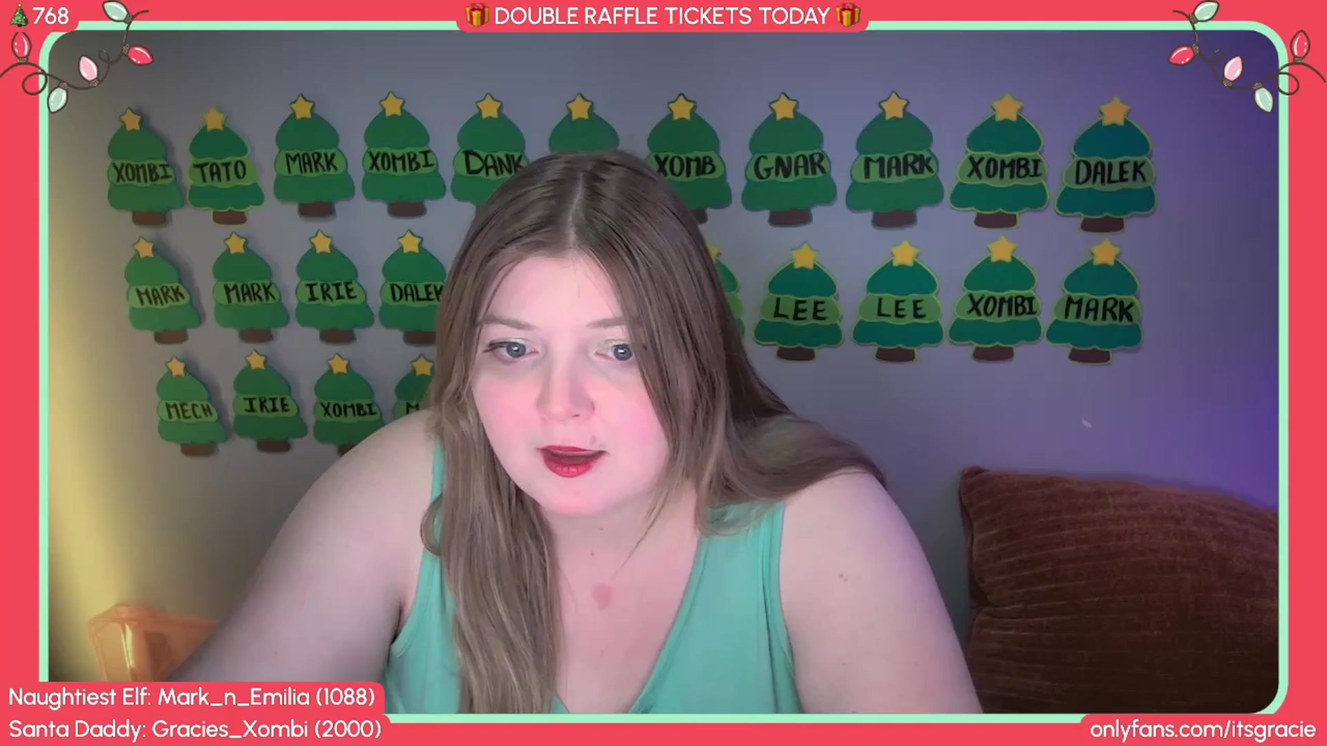 Gallery image thumbnail from Gracie's myfreecams stream on, 12/22/2025, 01:17 image 14 of 20