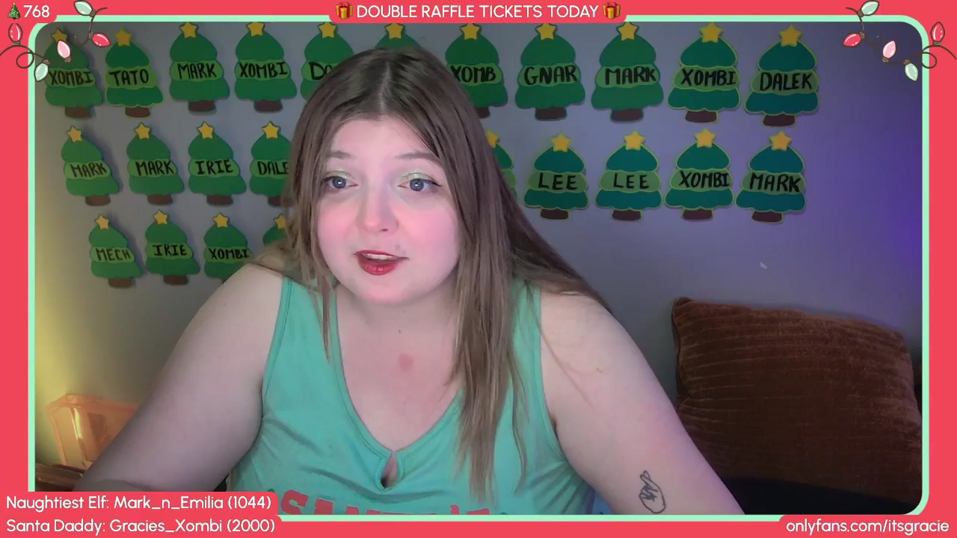 Gallery image thumbnail from Gracie's myfreecams stream on, 12/22/2025, 01:17 image 9 of 20