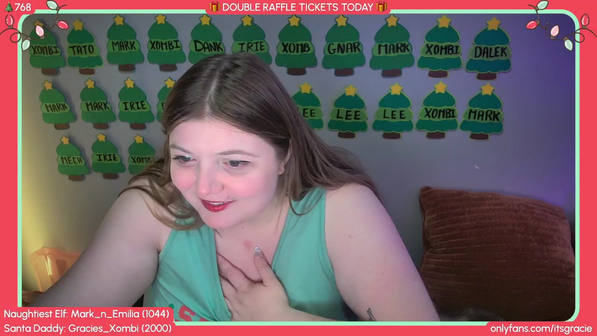 Gallery image thumbnail from Gracie's myfreecams stream on, 12/22/2025, 01:17 image 12 of 20