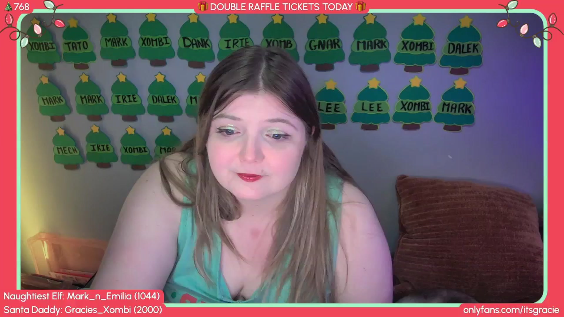 Gallery image thumbnail from Gracie's myfreecams stream on, 12/22/2025, 01:17 image 11 of 20