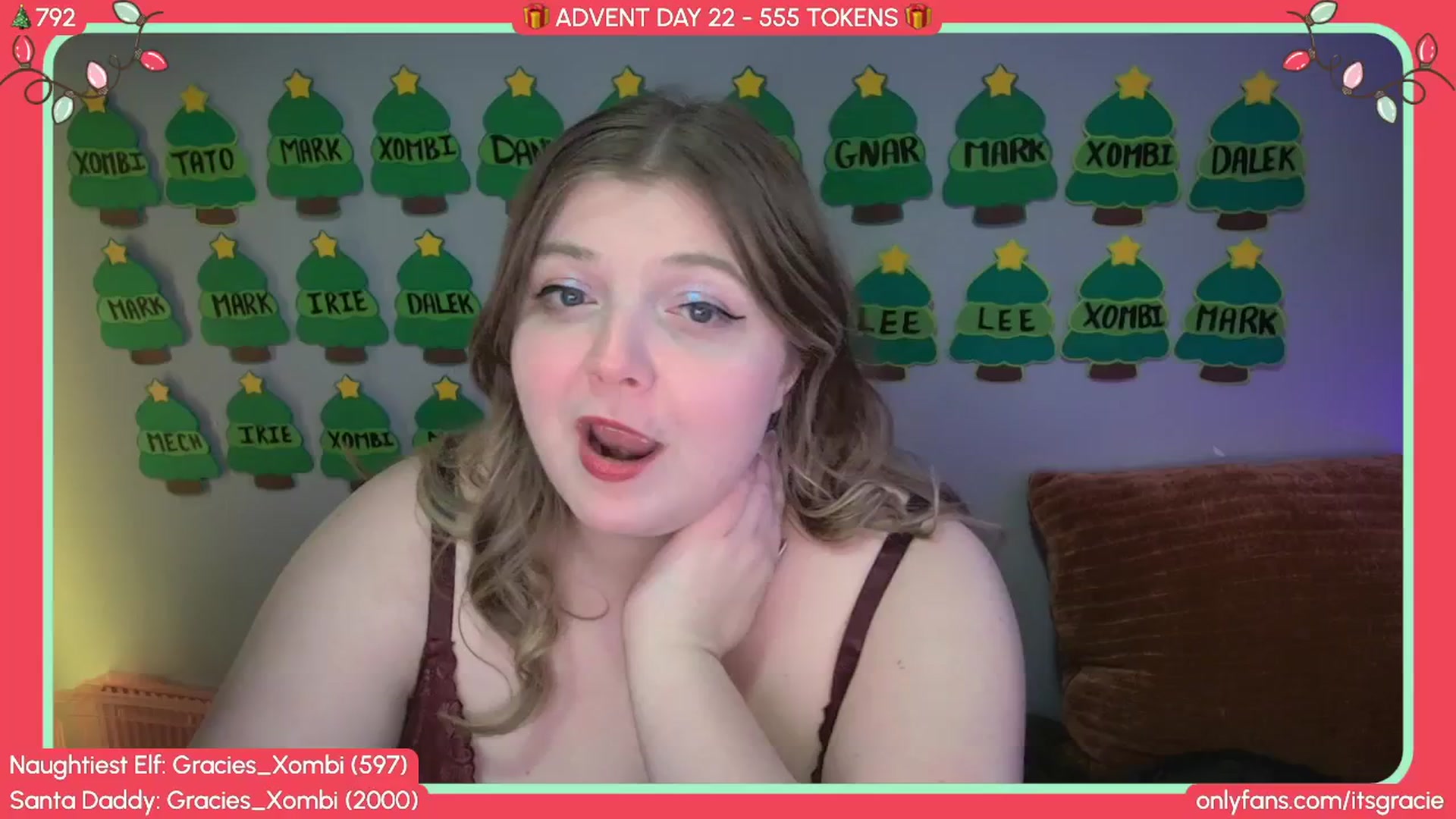 Gallery image thumbnail from Gracie's myfreecams stream on, 12/22/2025, 22:16 image 12 of 20