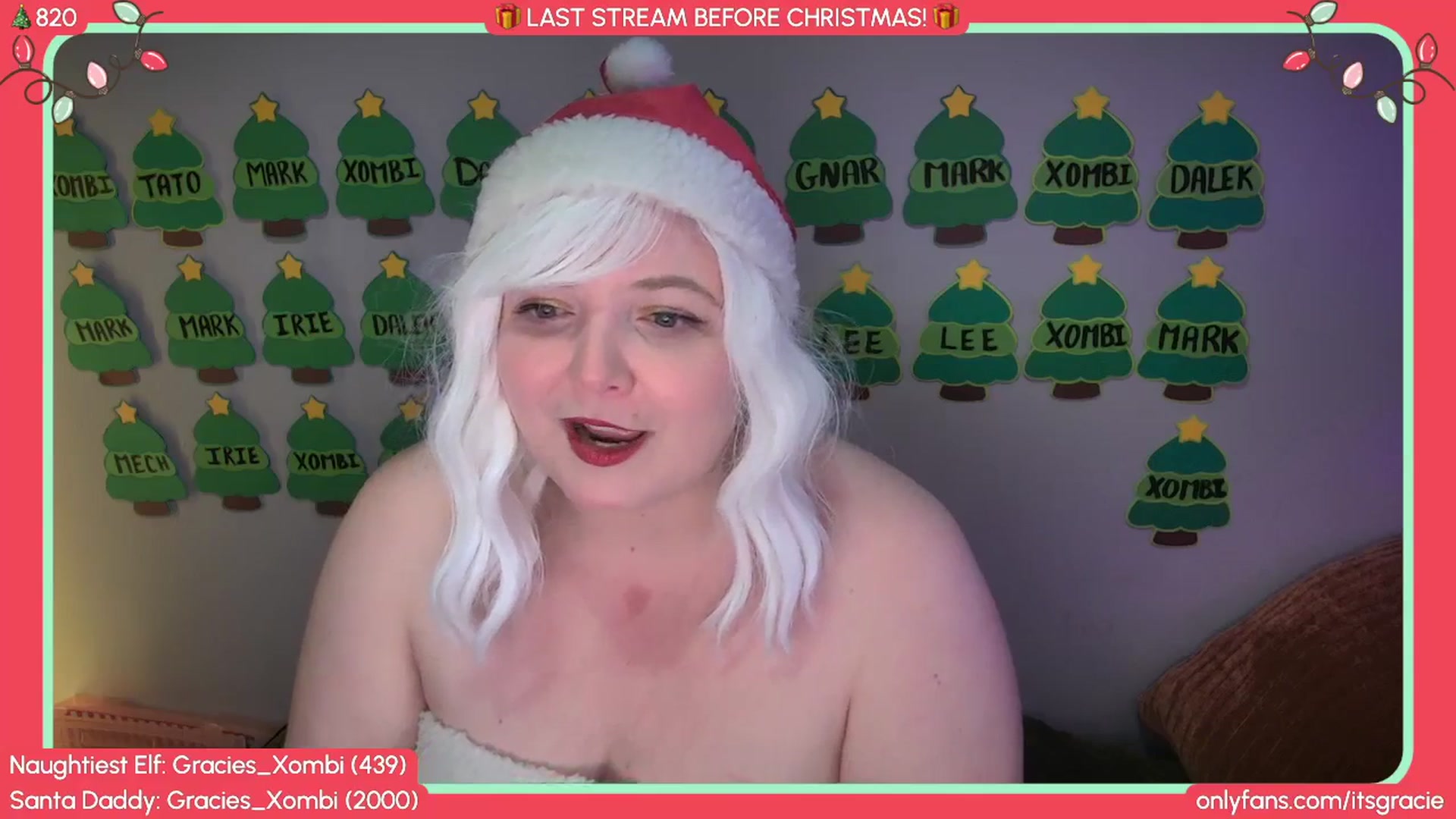 Gallery image thumbnail from Gracie's myfreecams stream on, 12/24/2025, 02:04 image 6 of 20