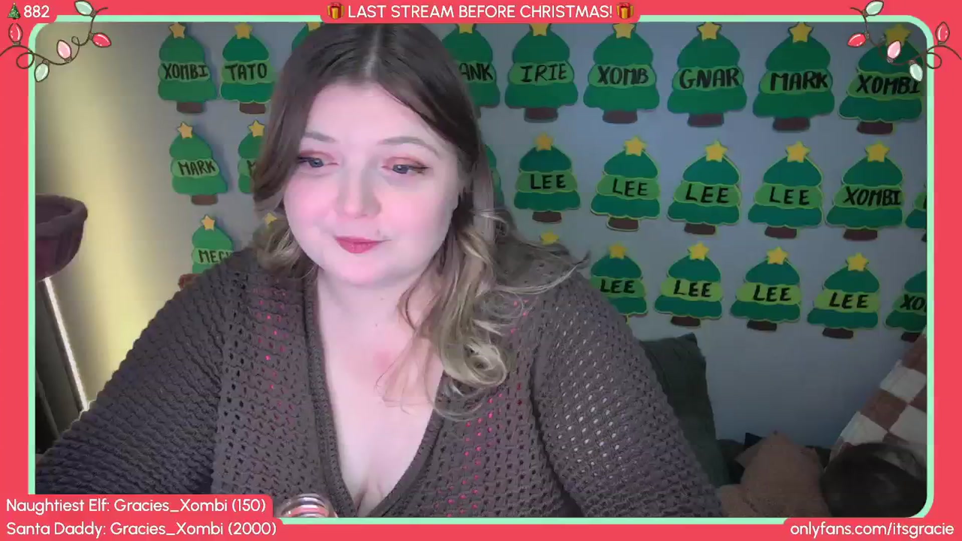 Gallery image thumbnail from Gracie's myfreecams stream on, 12/27/2025, 24:59 image 3 of 20