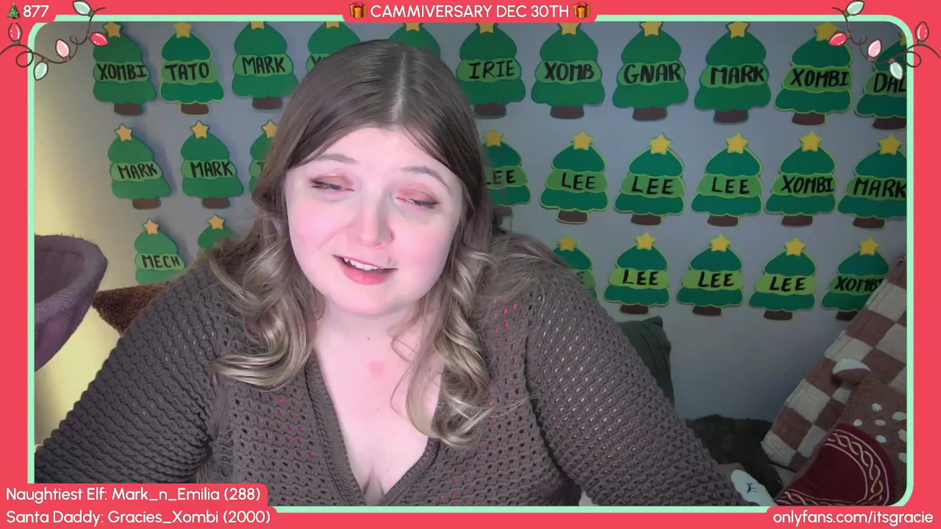 Gallery image thumbnail from Gracie's myfreecams stream on, 12/27/2025, 24:59 image 19 of 20