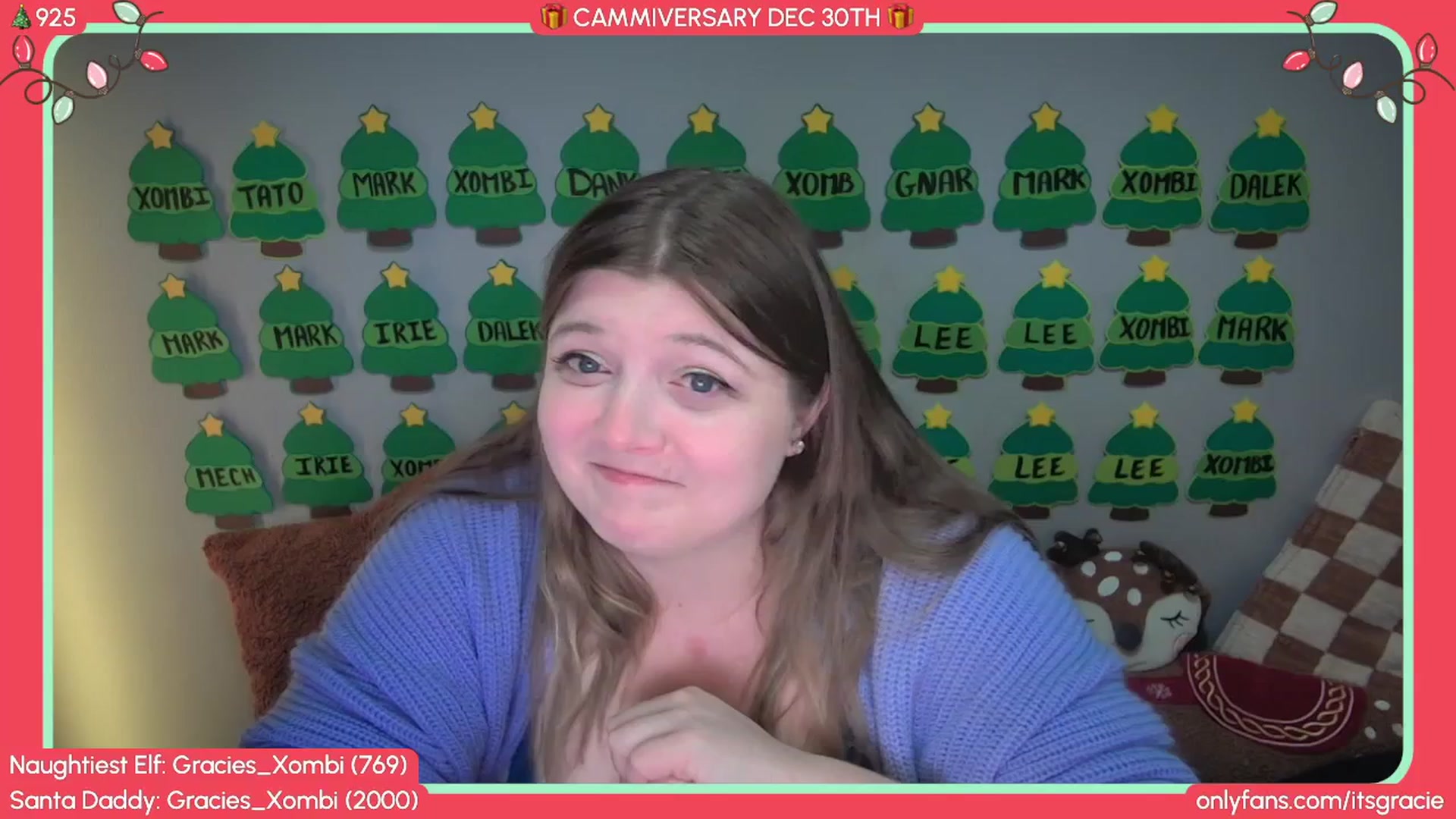 Gallery image thumbnail from Gracie's myfreecams stream on, 12/29/2025, 01:51 image 4 of 20