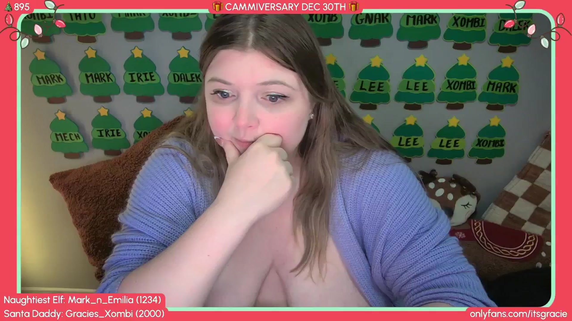 Gallery image thumbnail from Gracie's myfreecams stream on, 12/29/2025, 01:51 image 8 of 20