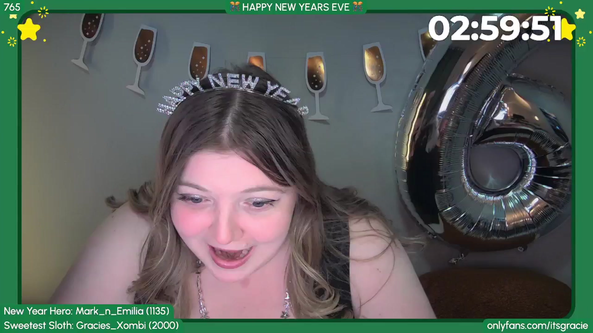 Gallery image thumbnail from Gracie's myfreecams stream on, 01/01/2026, 05:09 image 8 of 20