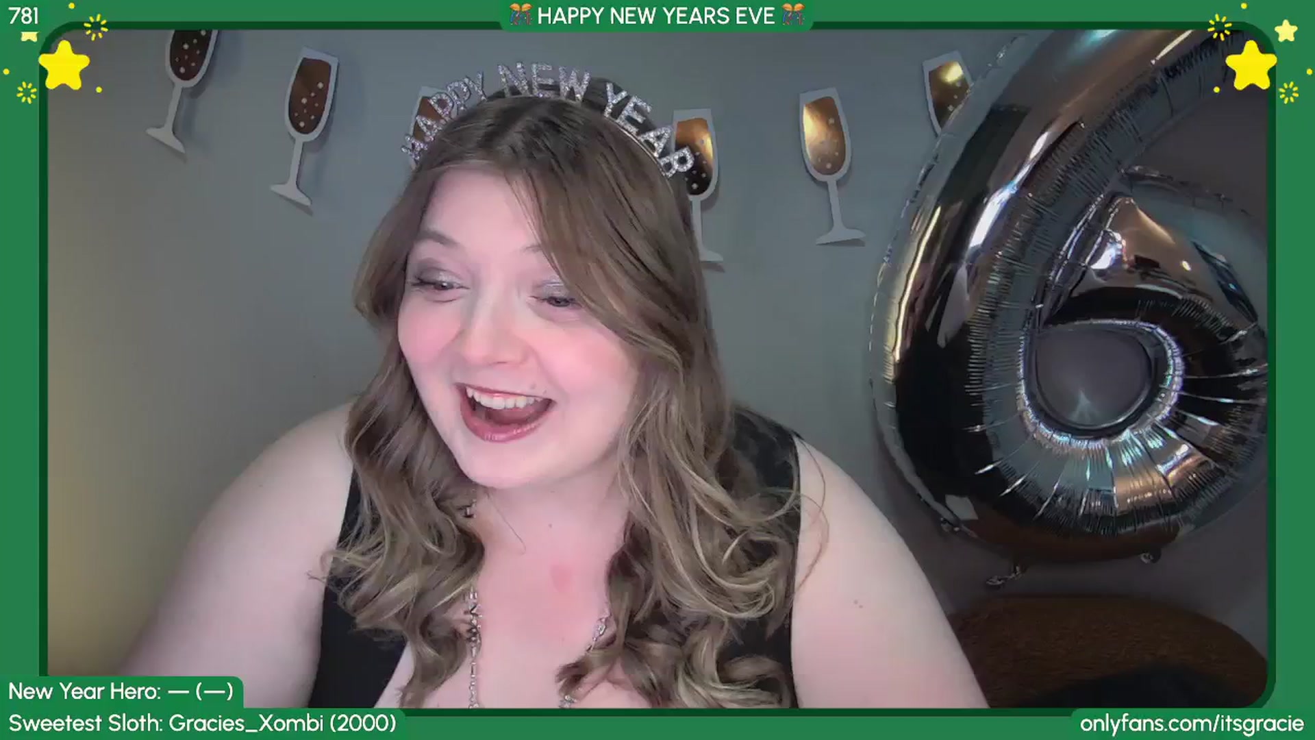 Gallery image thumbnail from Gracie's myfreecams stream on, 01/01/2026, 05:09 image 1 of 20