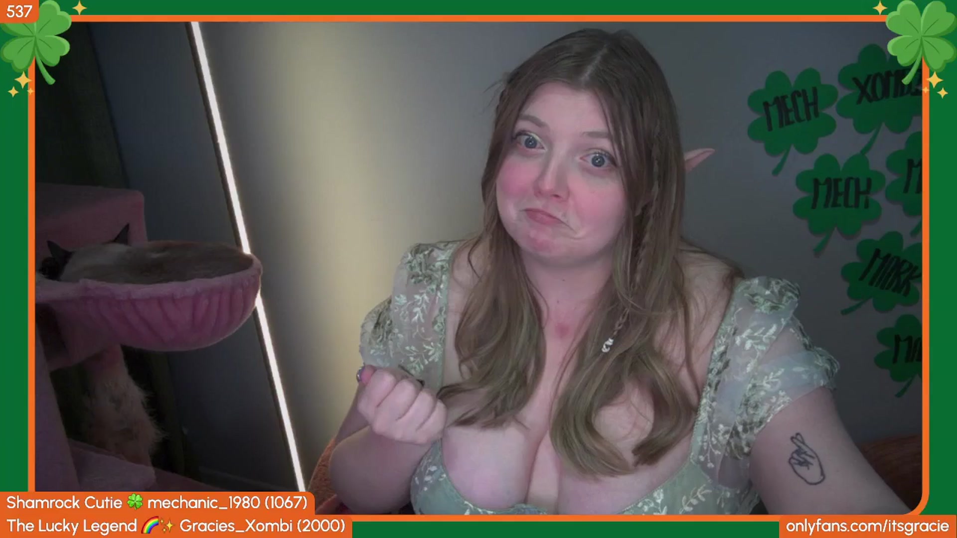 Gallery image thumbnail from Gracie's myfreecams stream on, 03/04/2026, 01:21 image 1 of 20