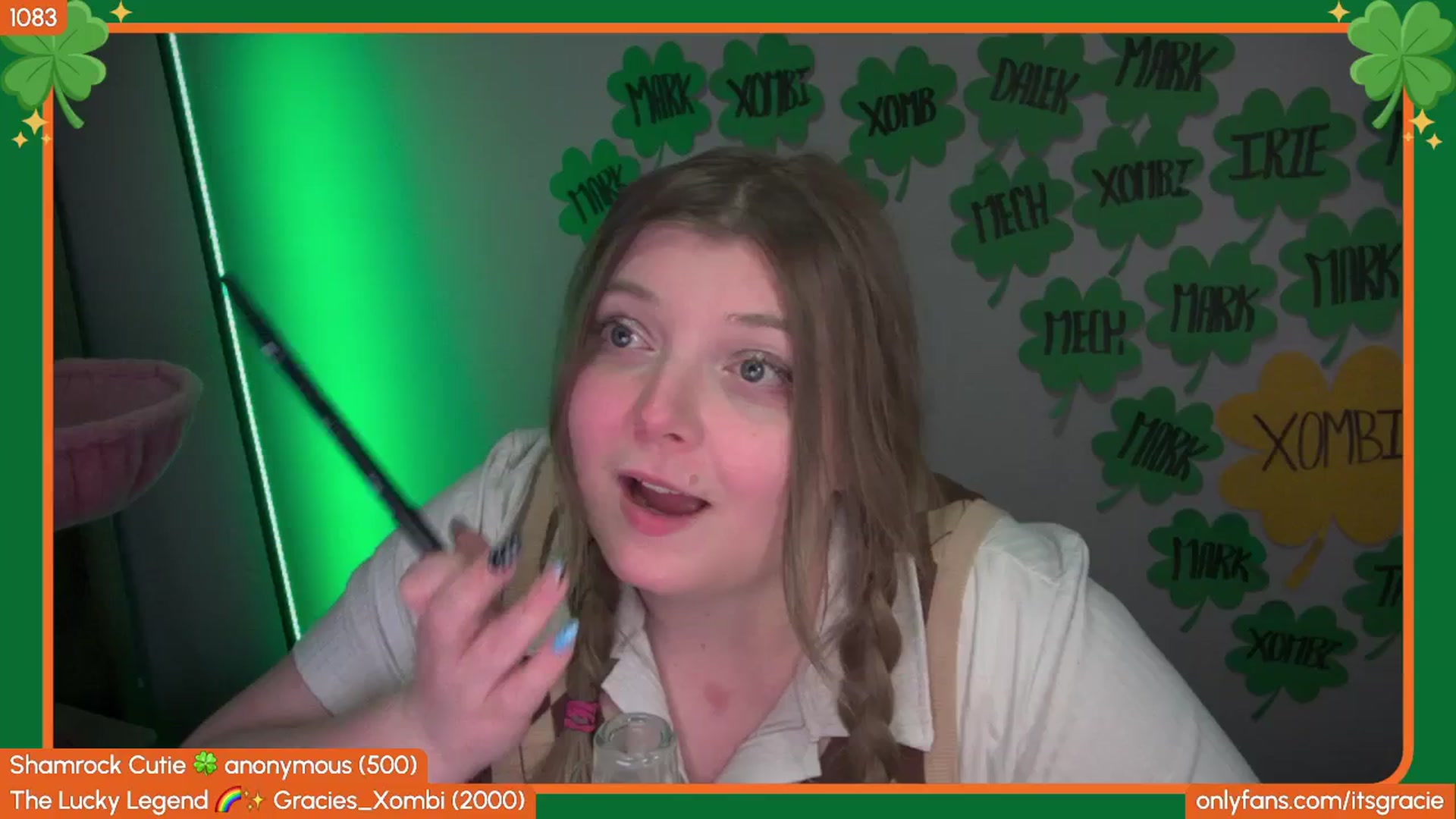 Gallery image thumbnail from Gracie's myfreecams stream on, 03/10/2026, 01:20 image 6 of 20