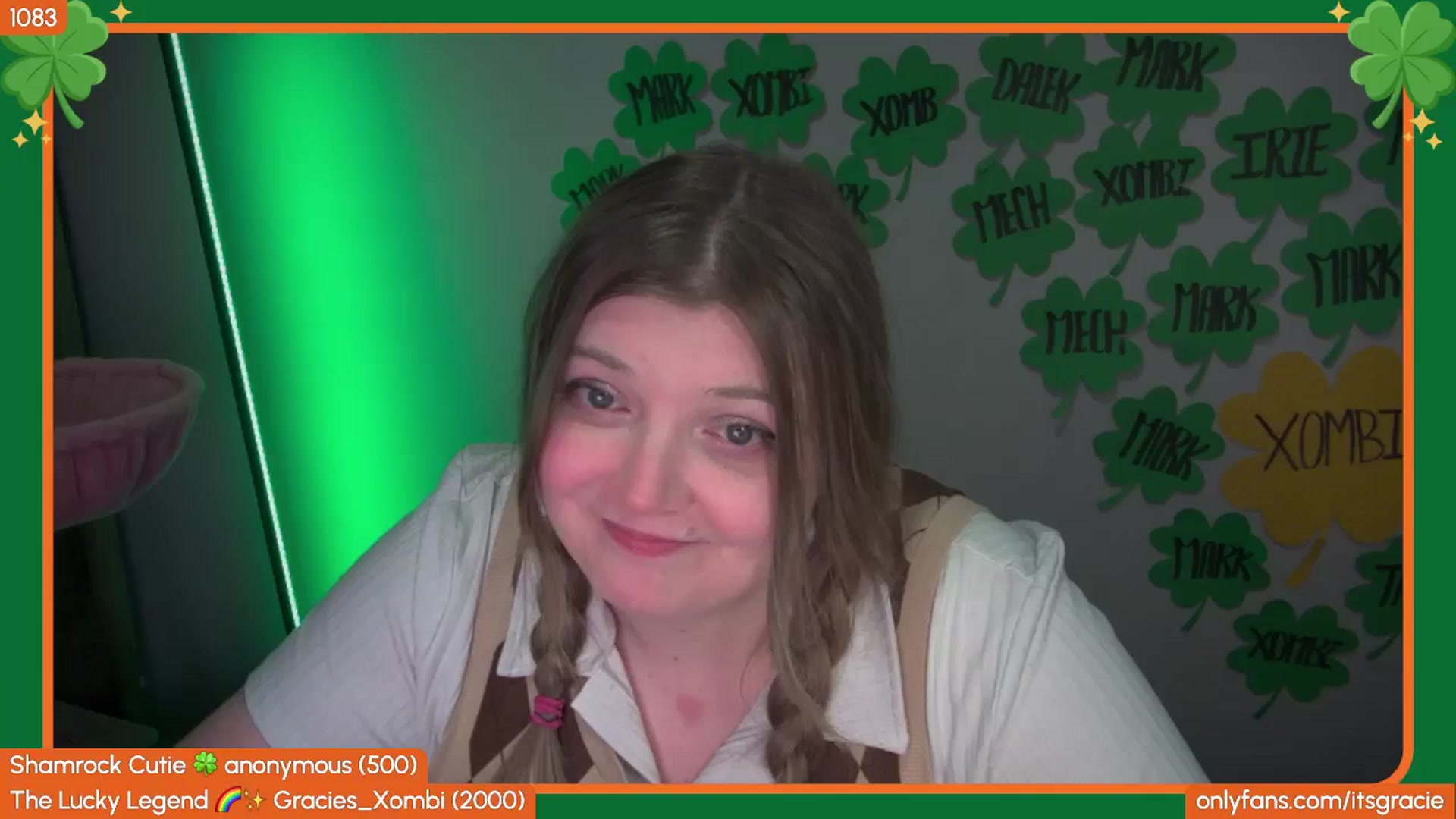 Gallery image thumbnail from Gracie's myfreecams stream on, 03/10/2026, 01:20 image 11 of 20