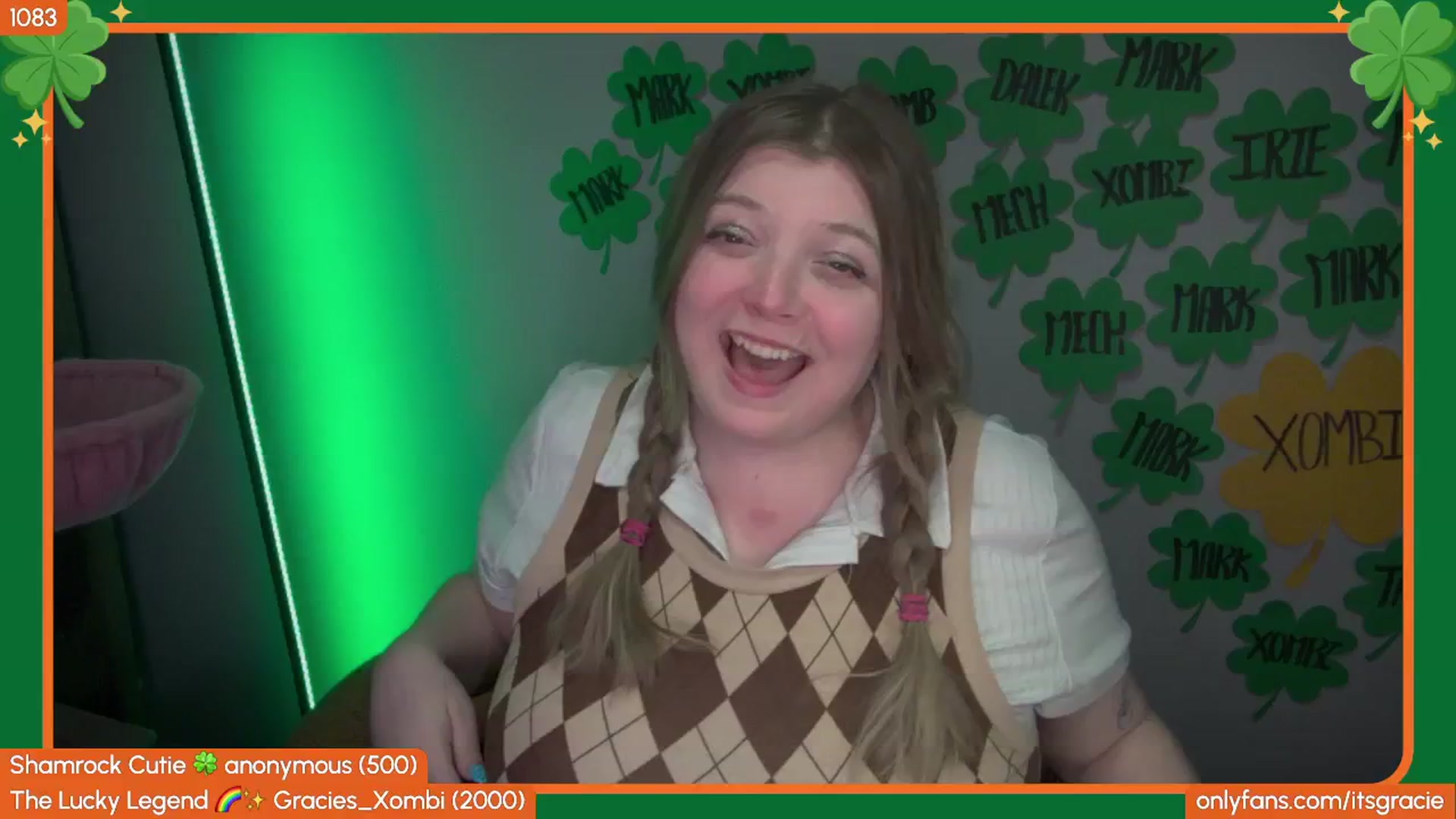 Gallery image thumbnail from Gracie's myfreecams stream on, 03/10/2026, 01:20 image 5 of 20