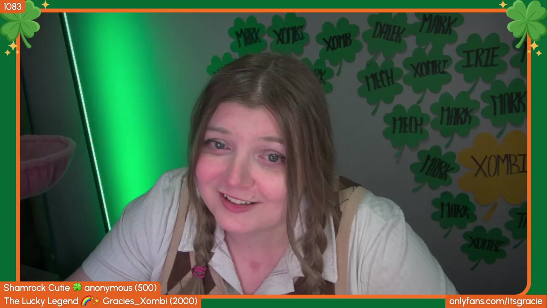 Gallery image thumbnail from Gracie's myfreecams stream on, 03/10/2026, 01:20 image 3 of 20