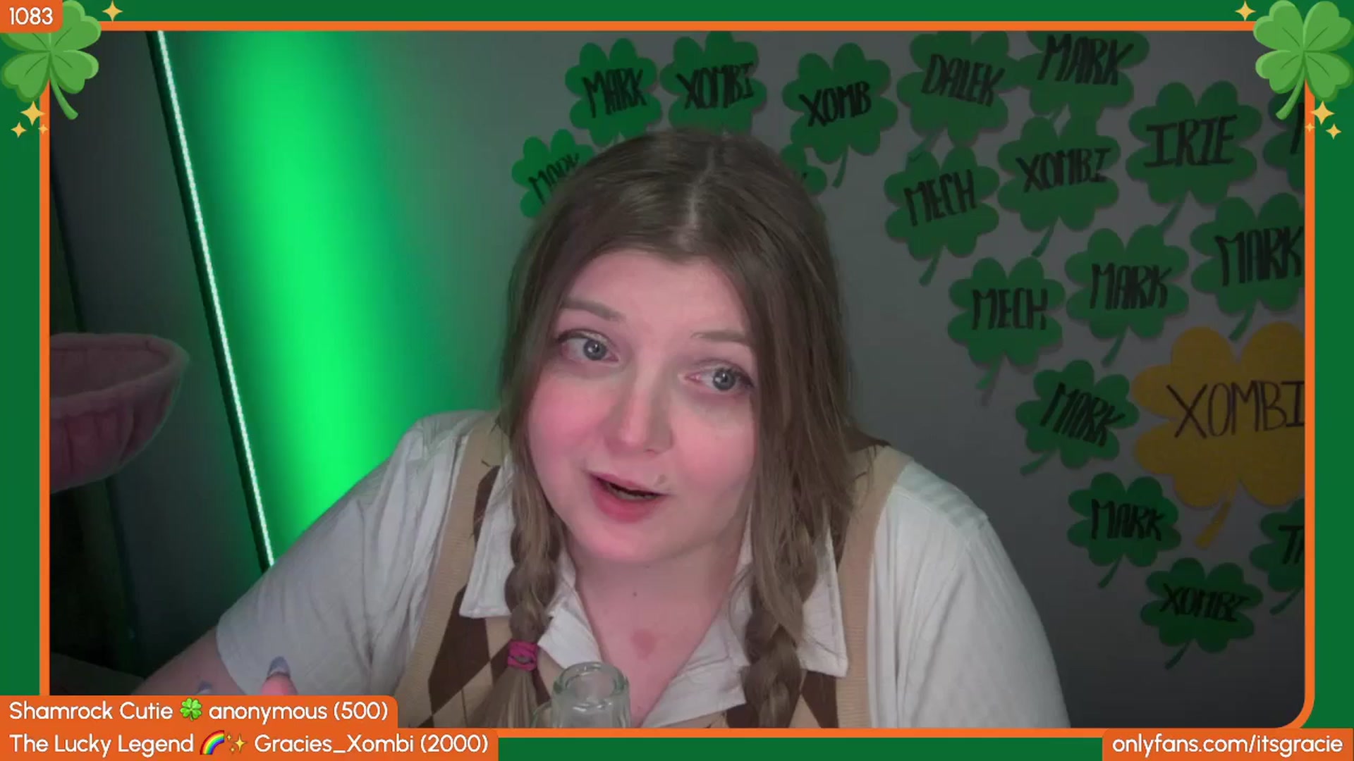 Gallery image thumbnail from Gracie's myfreecams stream on, 03/10/2026, 01:20 image 7 of 20