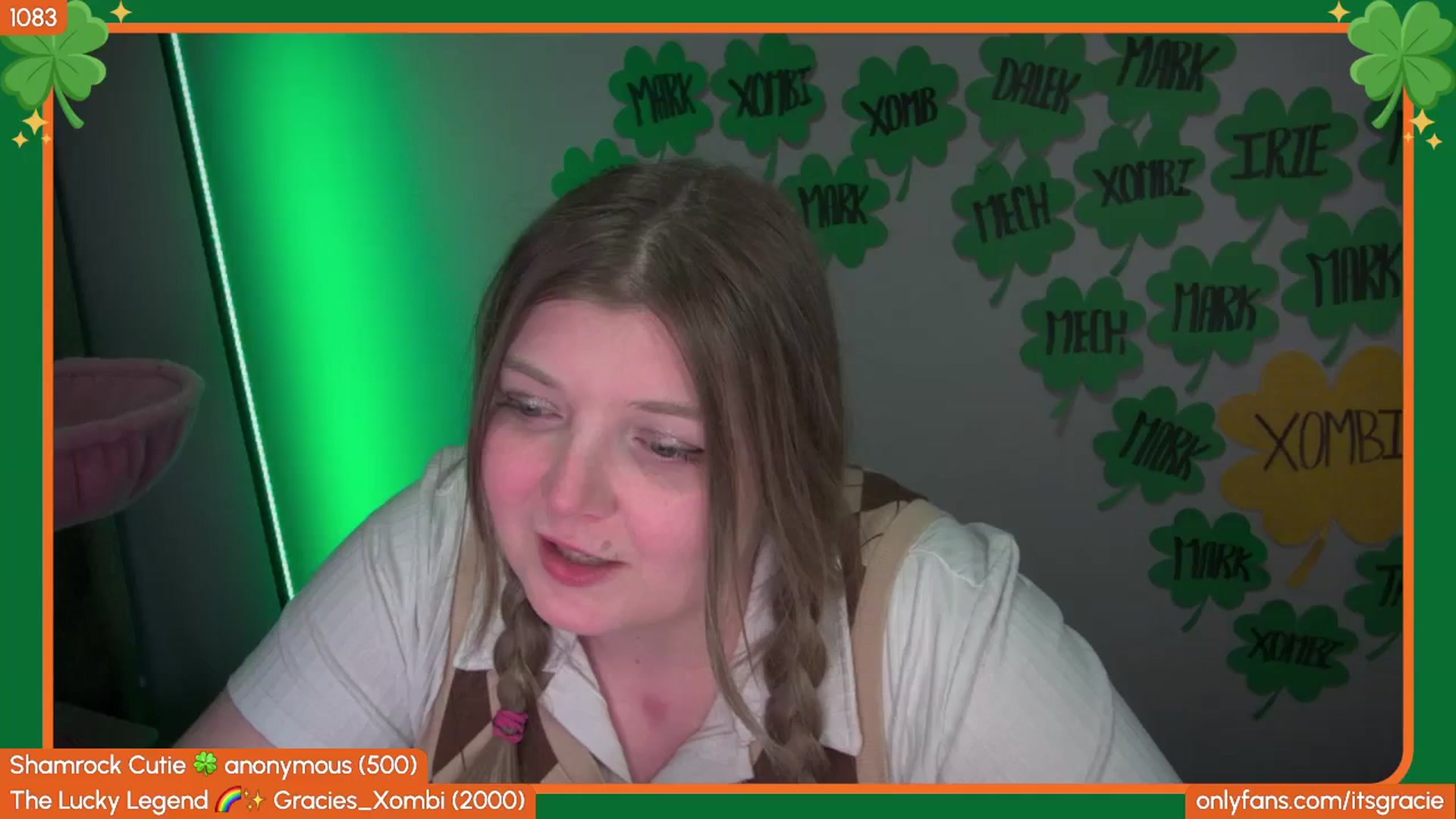 Gallery image thumbnail from Gracie's myfreecams stream on, 03/10/2026, 01:20 image 9 of 20