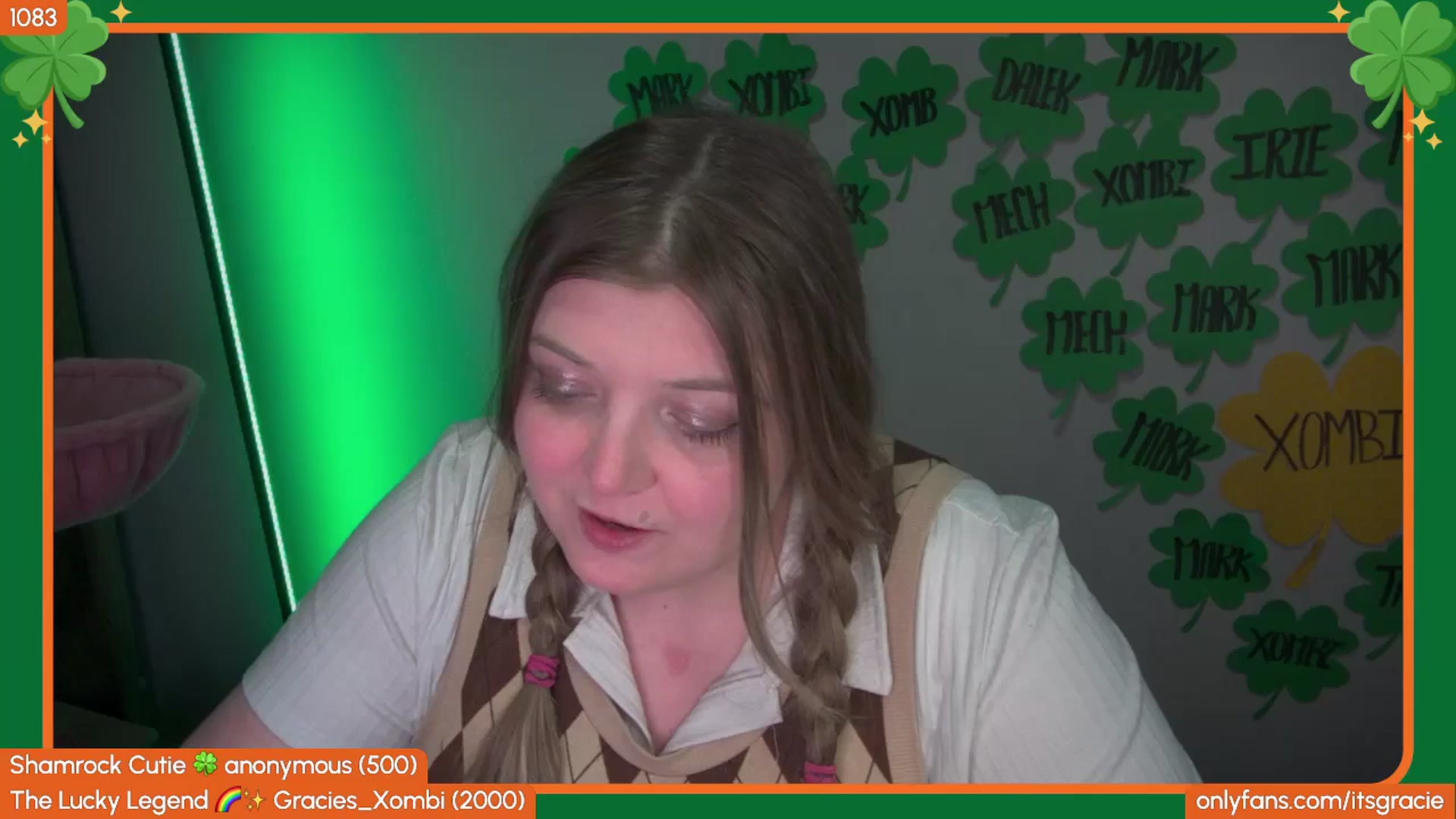 Gallery image thumbnail from Gracie's myfreecams stream on, 03/10/2026, 01:20 image 10 of 20