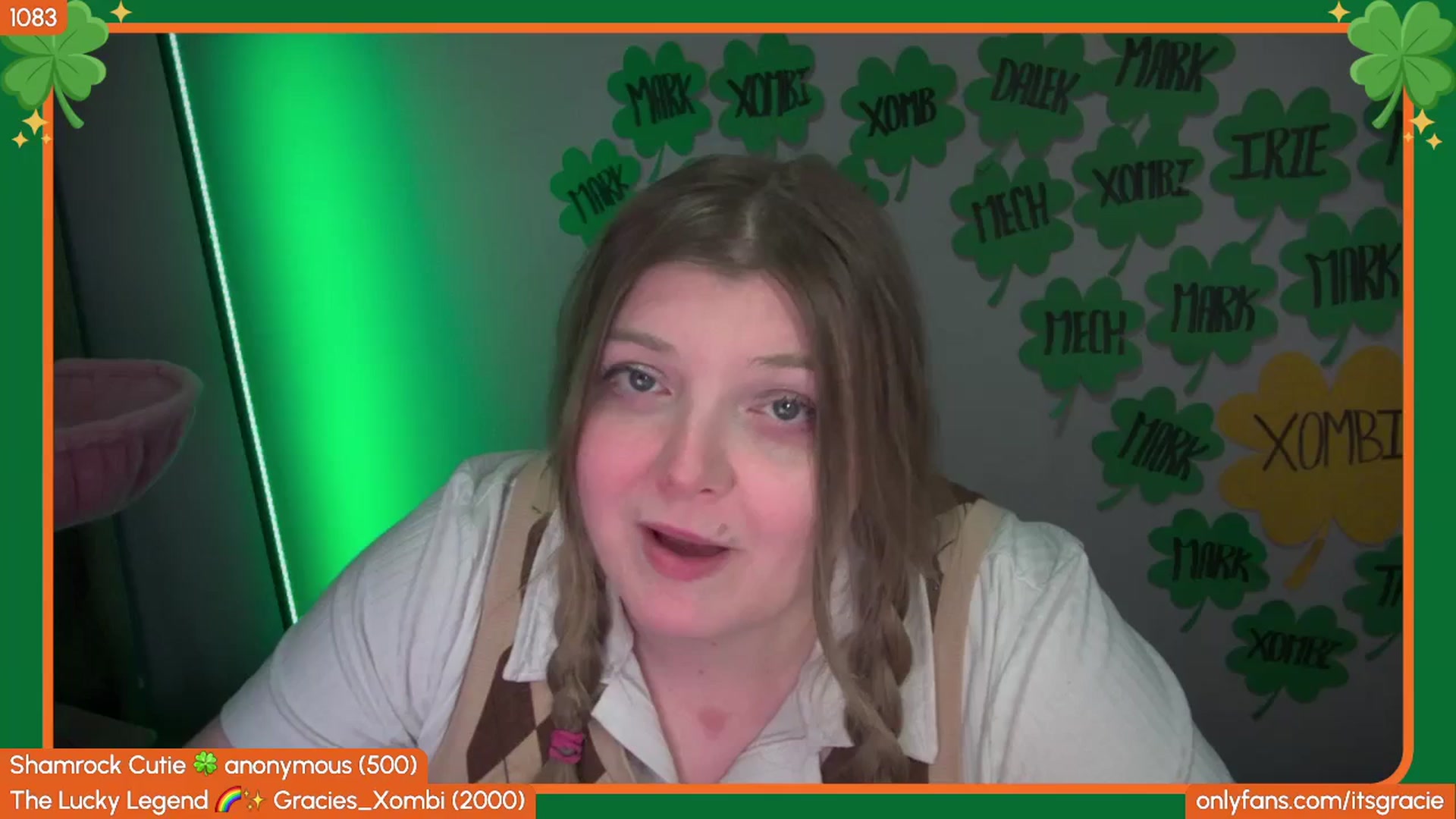 Gallery image thumbnail from Gracie's myfreecams stream on, 03/10/2026, 01:20 image 4 of 20