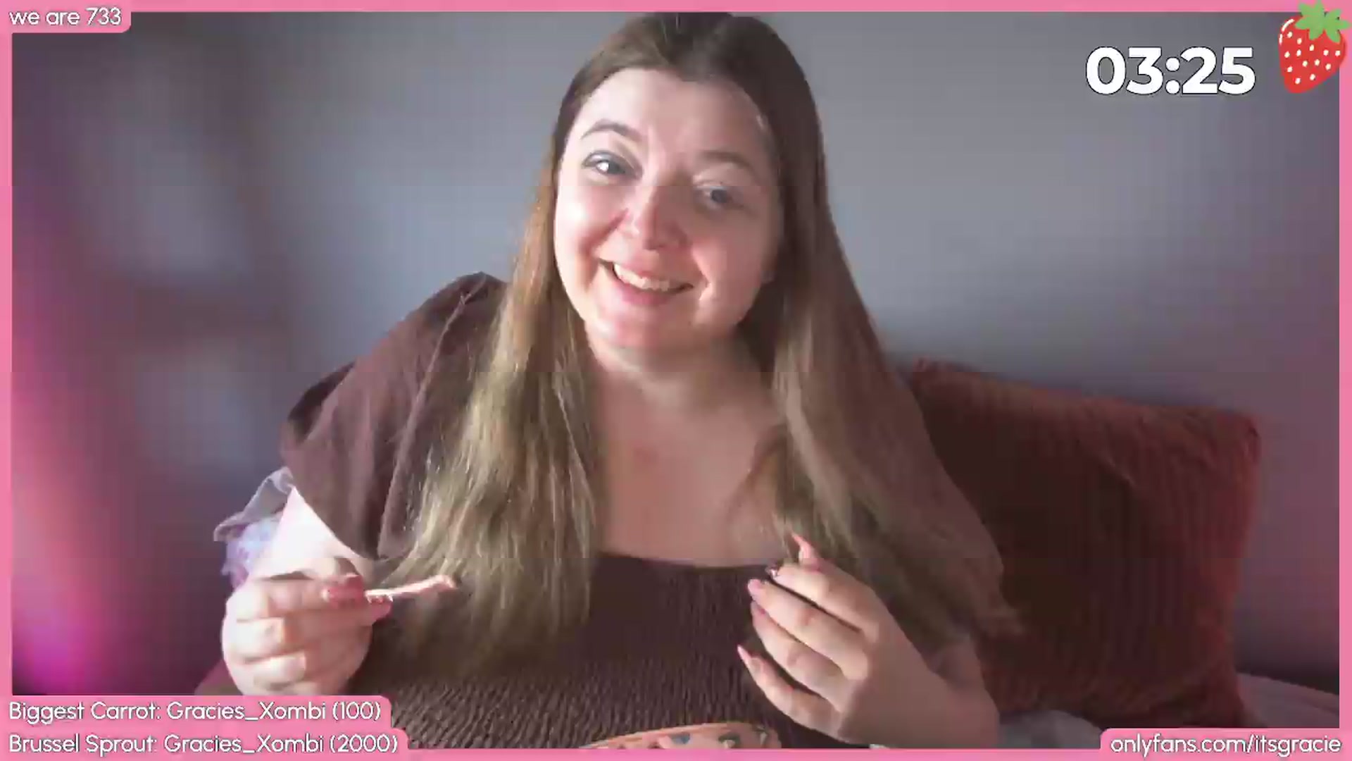 Gallery image thumbnail from Gracie's myfreecams stream on, 05/08/2026, 16:23 image 1 of 20