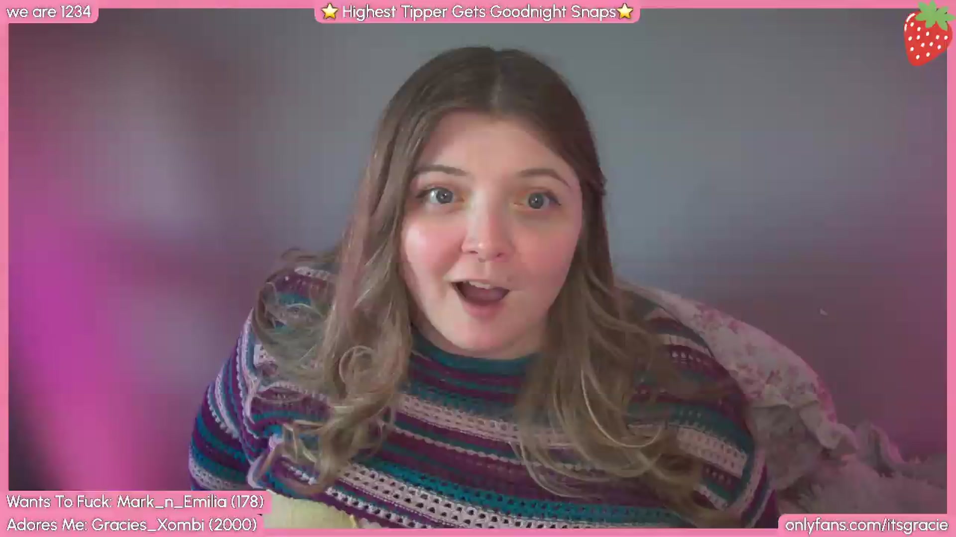 Gallery image thumbnail from Gracie's myfreecams stream on, 05/26/2026, 24:36 image 1 of 20