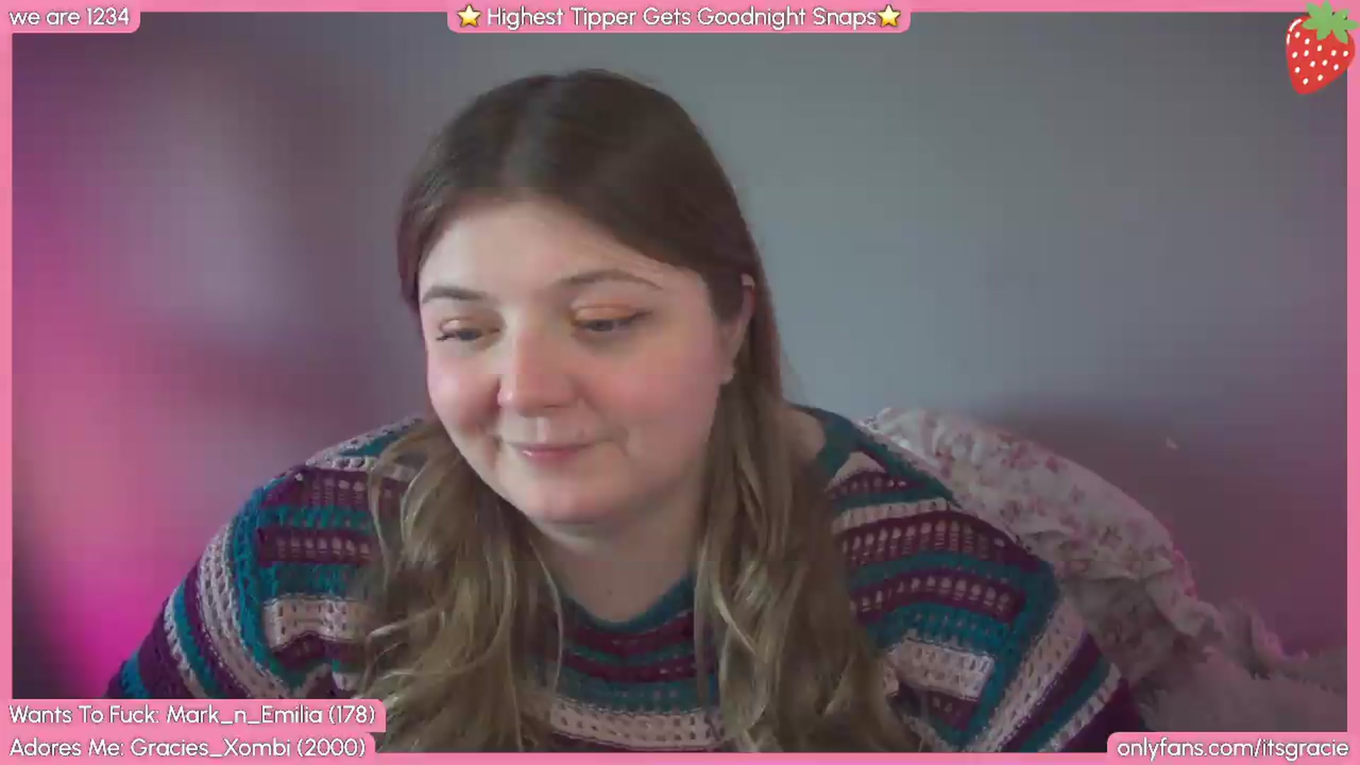 Gallery image thumbnail from Gracie's myfreecams stream on, 05/26/2026, 24:36 image 2 of 20