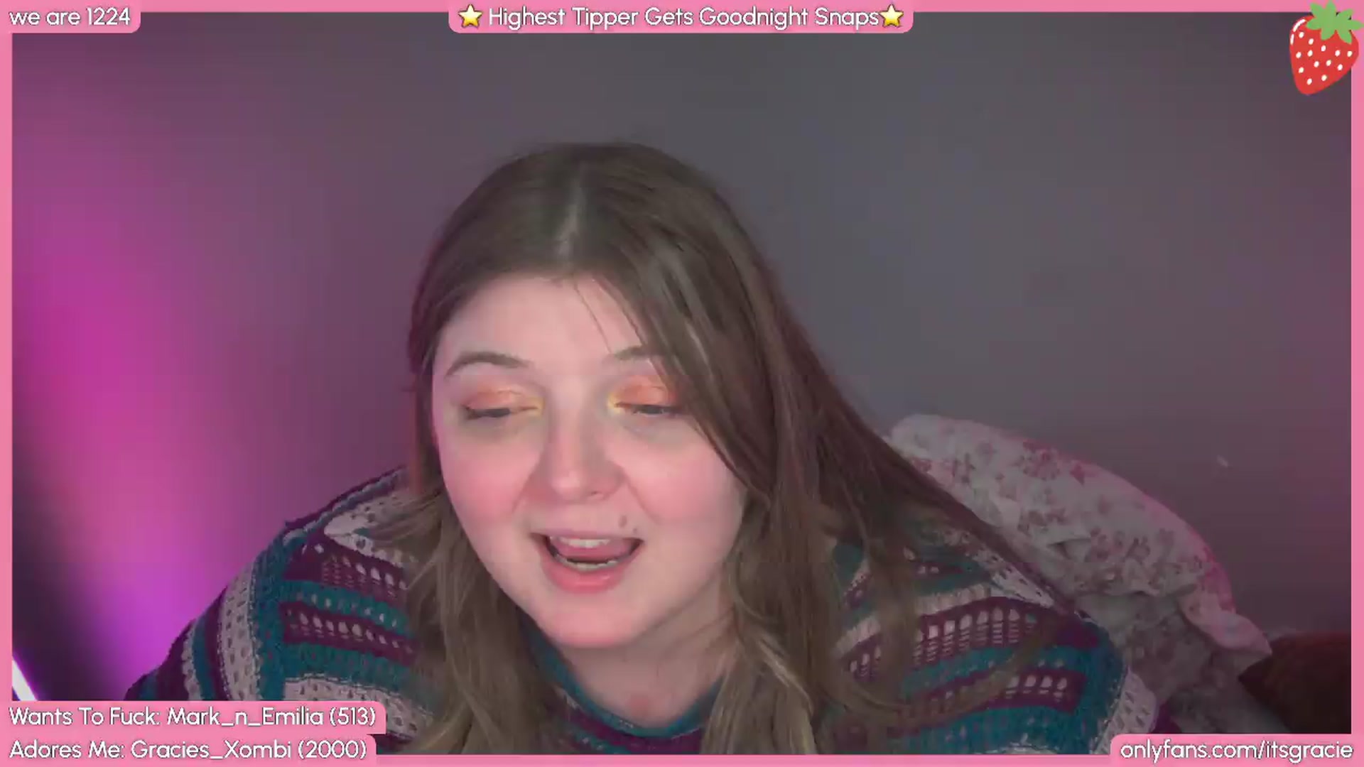 Gallery image thumbnail from Gracie's myfreecams stream on, 05/26/2026, 24:36 image 20 of 20