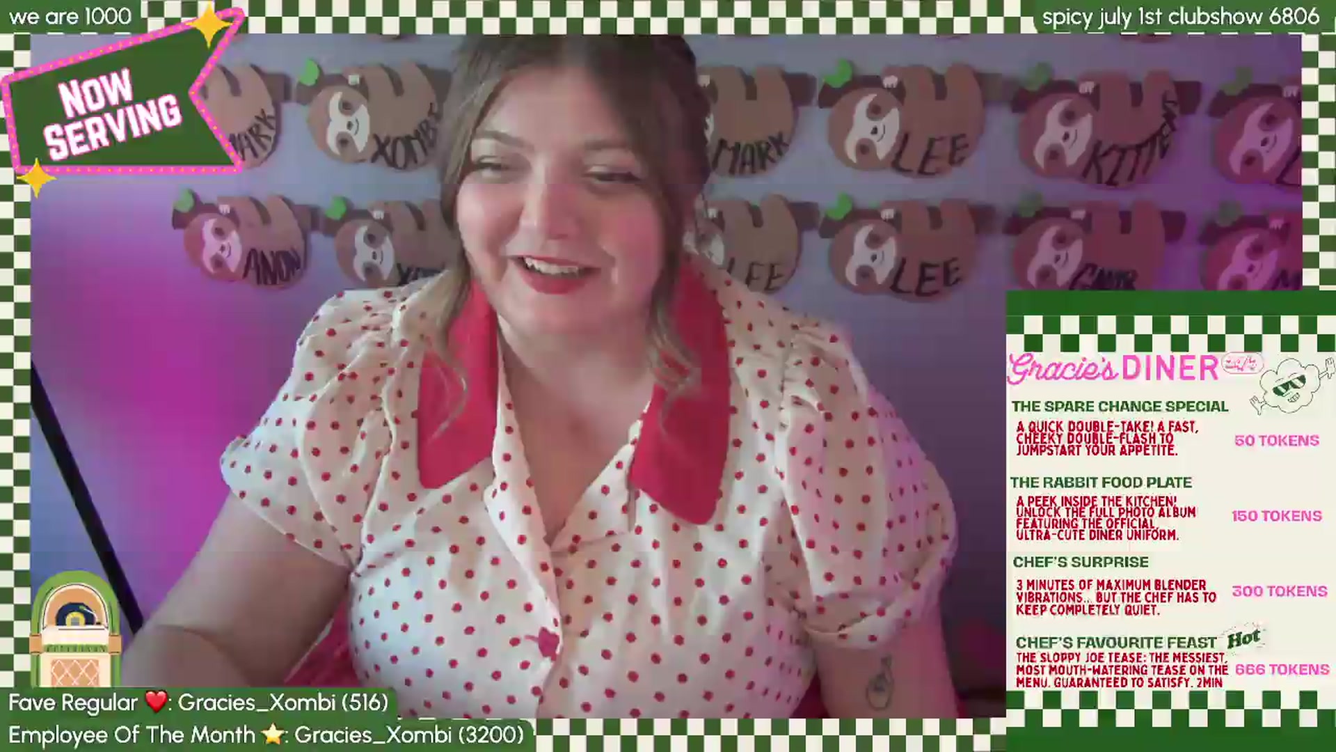 Gallery image thumbnail from Gracie's myfreecams stream on, 06/28/2026, 24:02 image 12 of 20