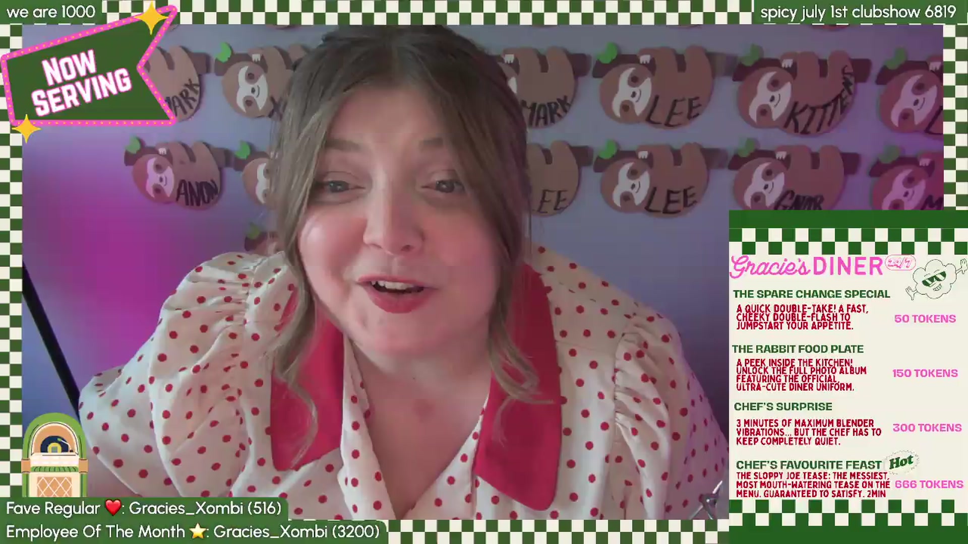 Gallery image thumbnail from Gracie's myfreecams stream on, 06/28/2026, 24:02 image 8 of 20