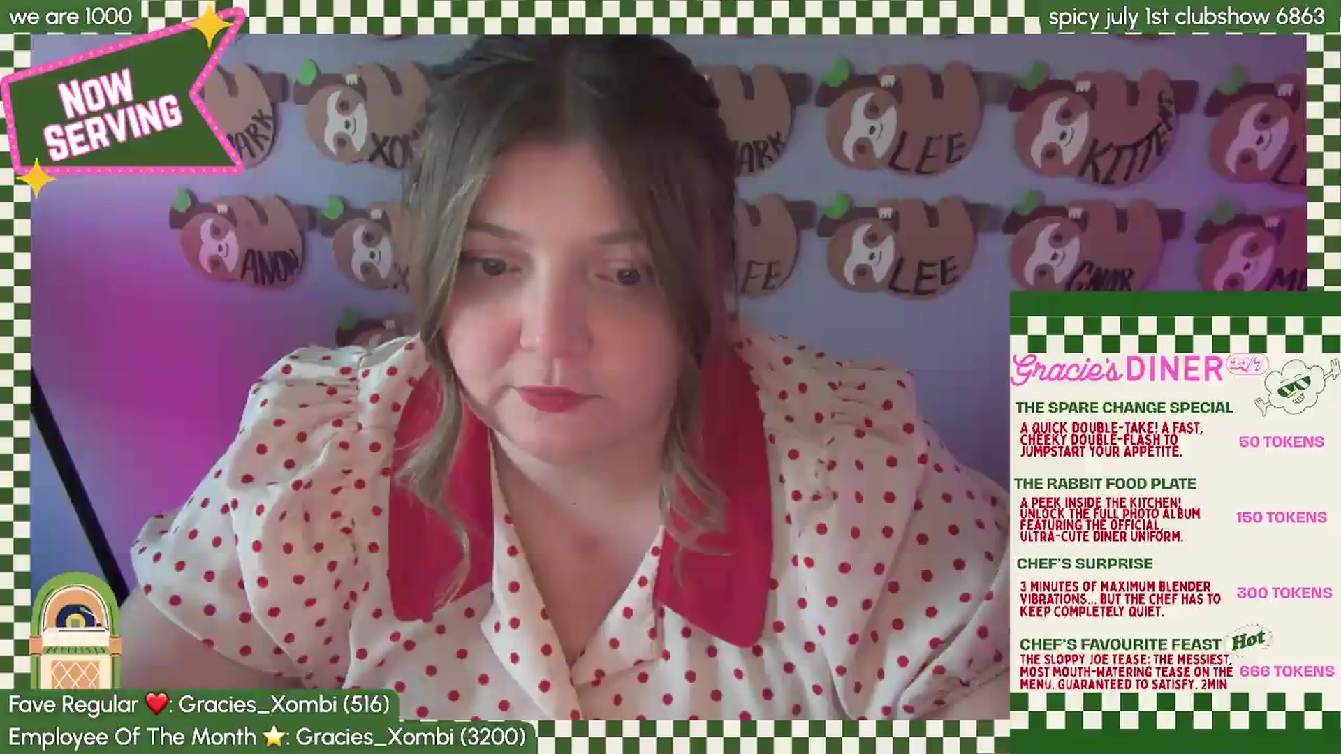 Gallery image thumbnail from Gracie's myfreecams stream on, 06/28/2026, 24:02 image 2 of 20