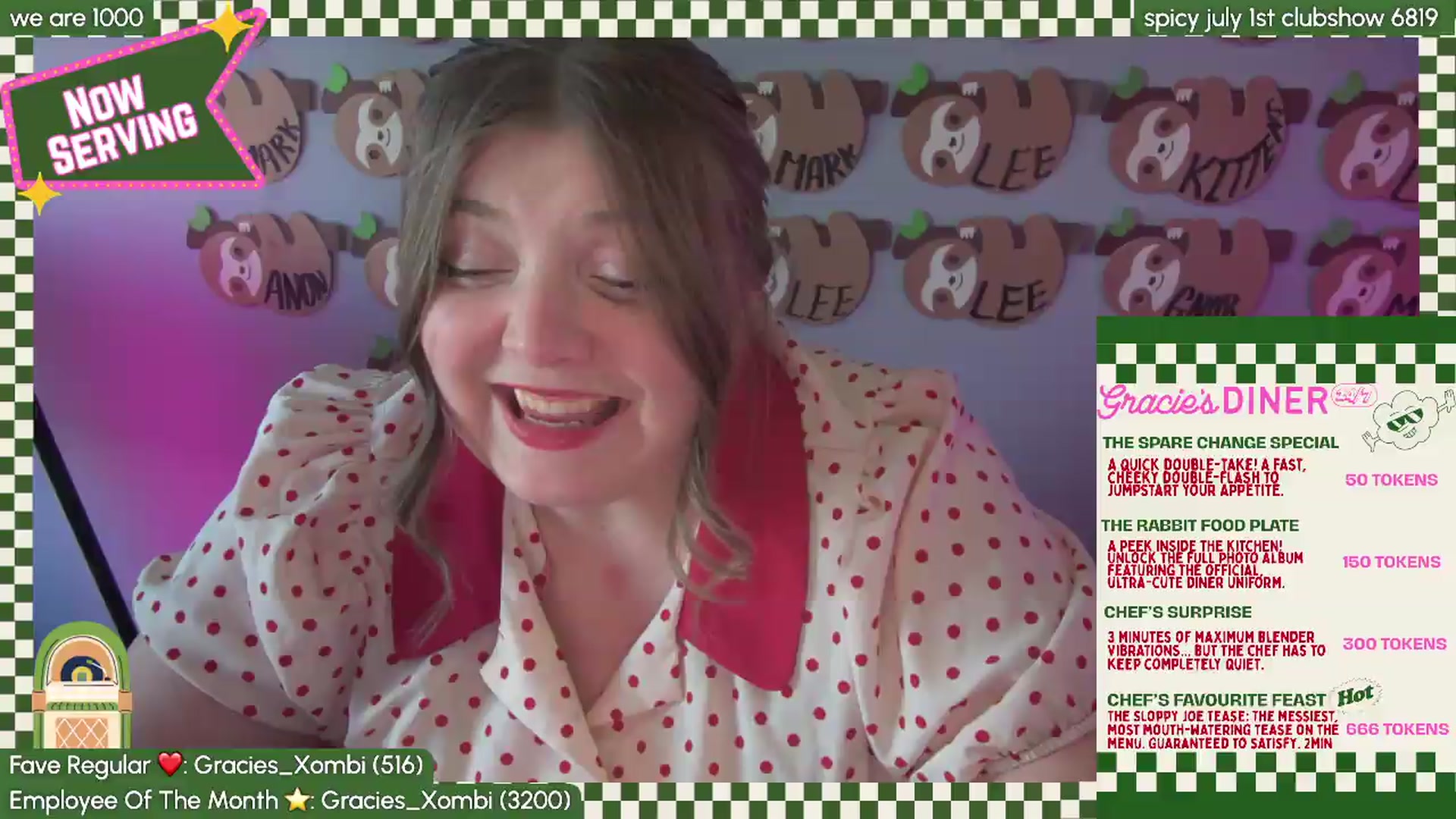 Gallery image thumbnail from Gracie's myfreecams stream on, 06/28/2026, 24:02 image 6 of 20