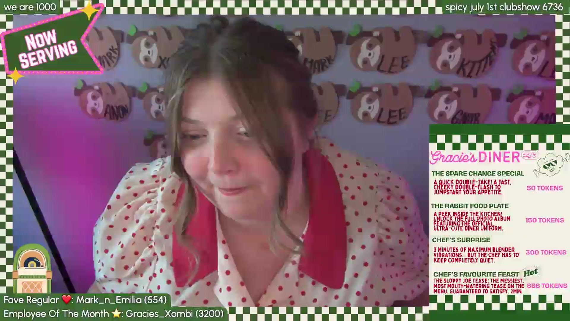 Gallery image thumbnail from Gracie's myfreecams stream on, 06/28/2026, 24:02 image 15 of 20