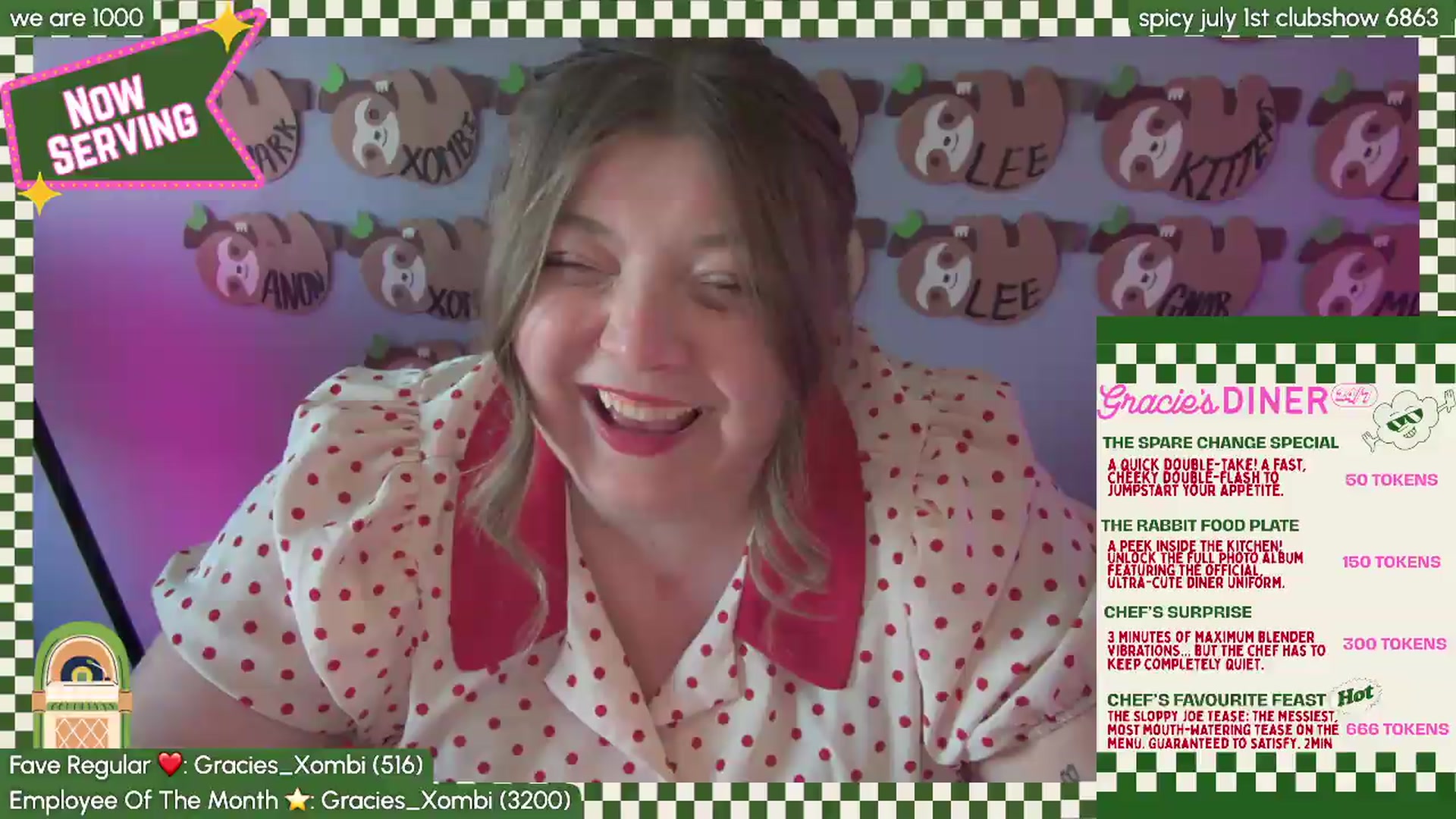 Gallery image thumbnail from Gracie's myfreecams stream on, 06/28/2026, 24:02 image 1 of 20