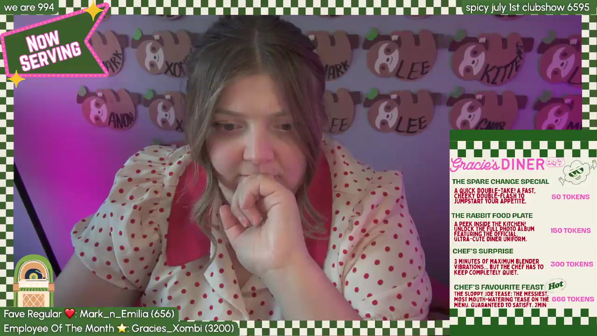 Gallery image thumbnail from Gracie's myfreecams stream on, 06/28/2026, 01:01 image 2 of 20