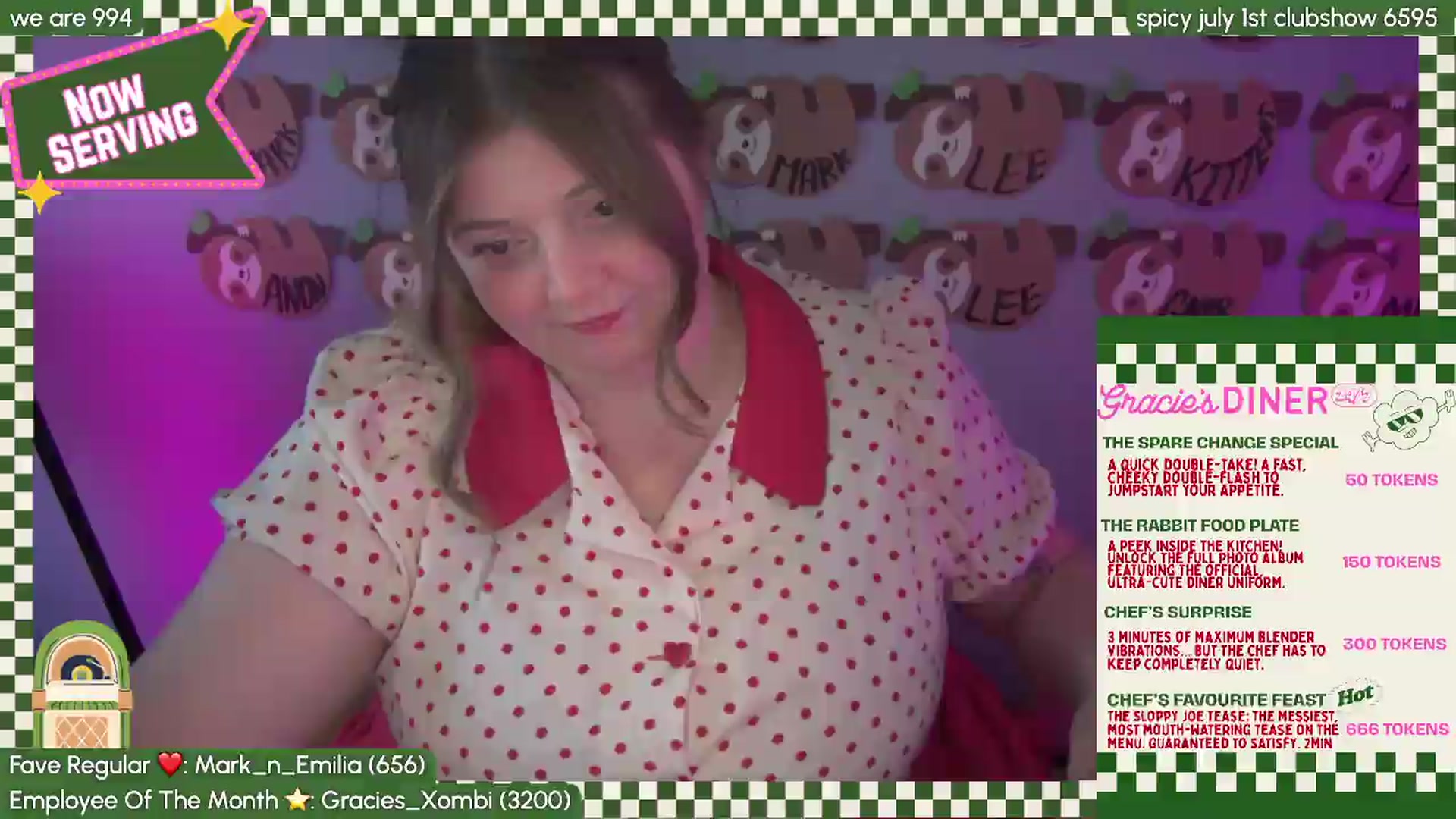 Gallery image thumbnail from Gracie's myfreecams stream on, 06/28/2026, 01:01 image 7 of 20