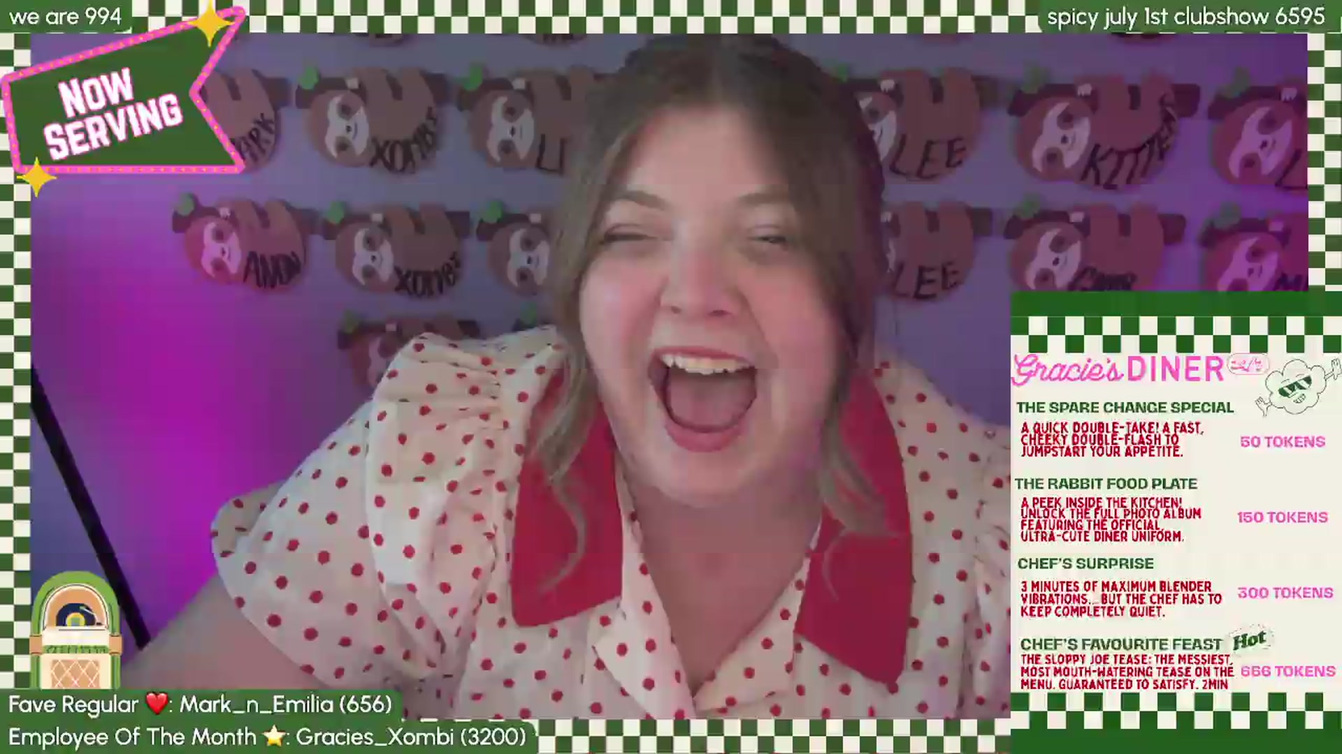 Gallery image thumbnail from Gracie's myfreecams stream on, 06/28/2026, 01:01 image 5 of 20