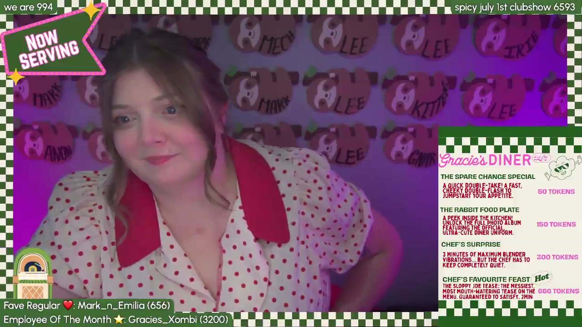Gallery image thumbnail from Gracie's myfreecams stream on, 06/28/2026, 01:01 image 18 of 20