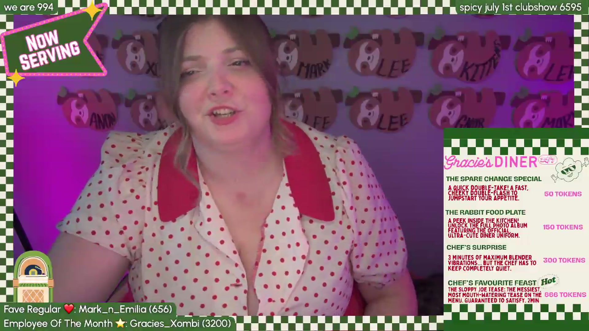 Gallery image thumbnail from Gracie's myfreecams stream on, 06/28/2026, 01:01 image 14 of 20
