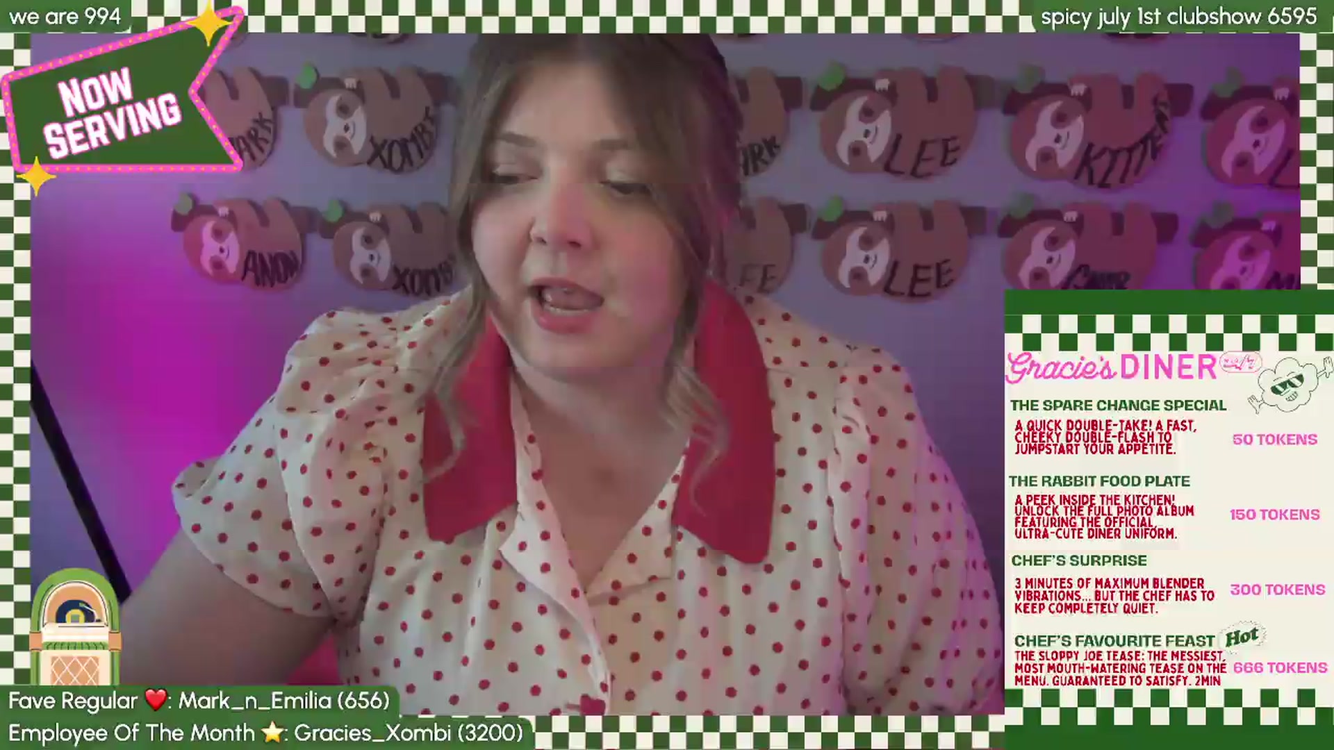 Gallery image thumbnail from Gracie's myfreecams stream on, 06/28/2026, 01:01 image 3 of 20