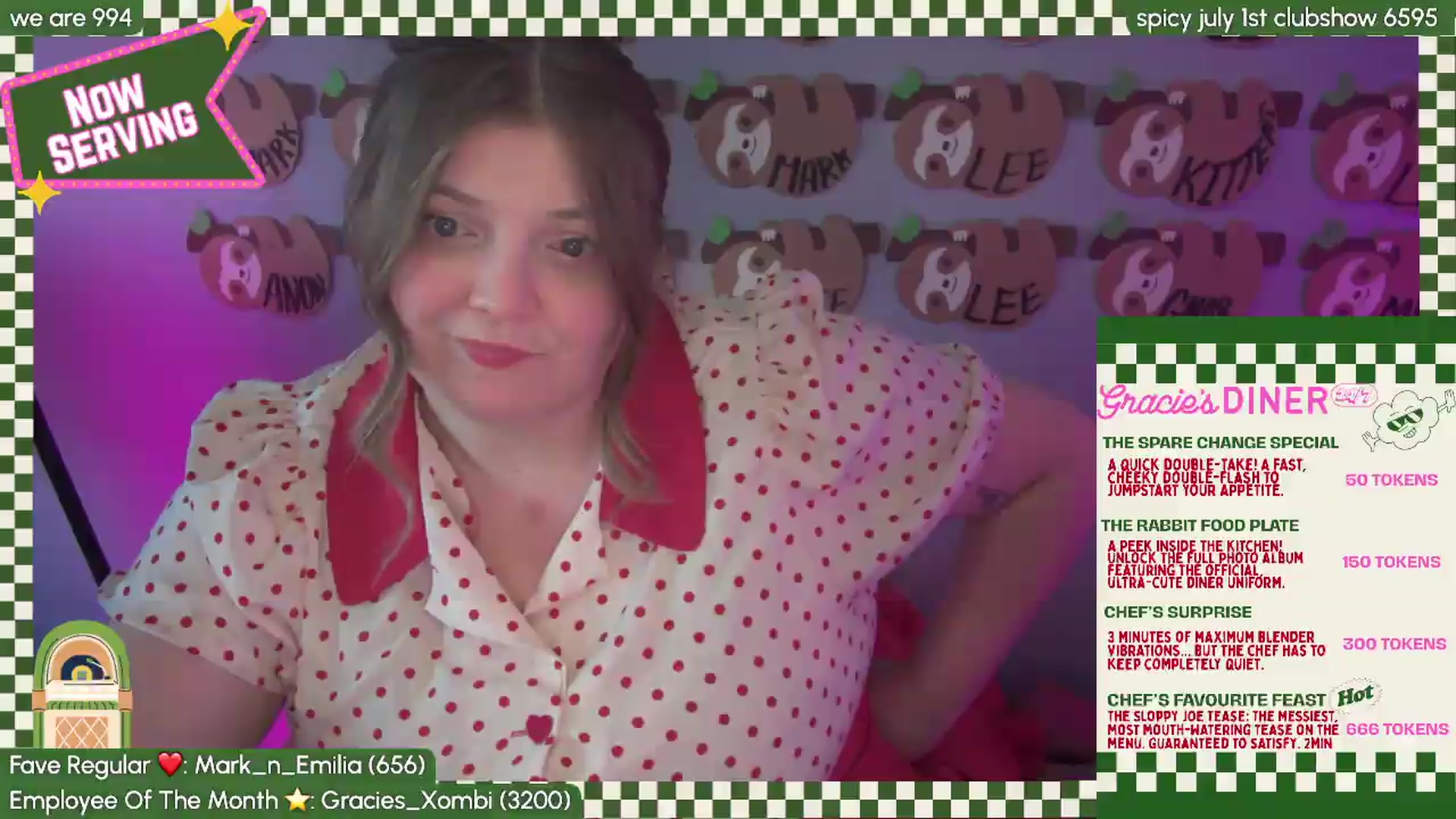 Gallery image thumbnail from Gracie's myfreecams stream on, 06/28/2026, 01:01 image 4 of 20