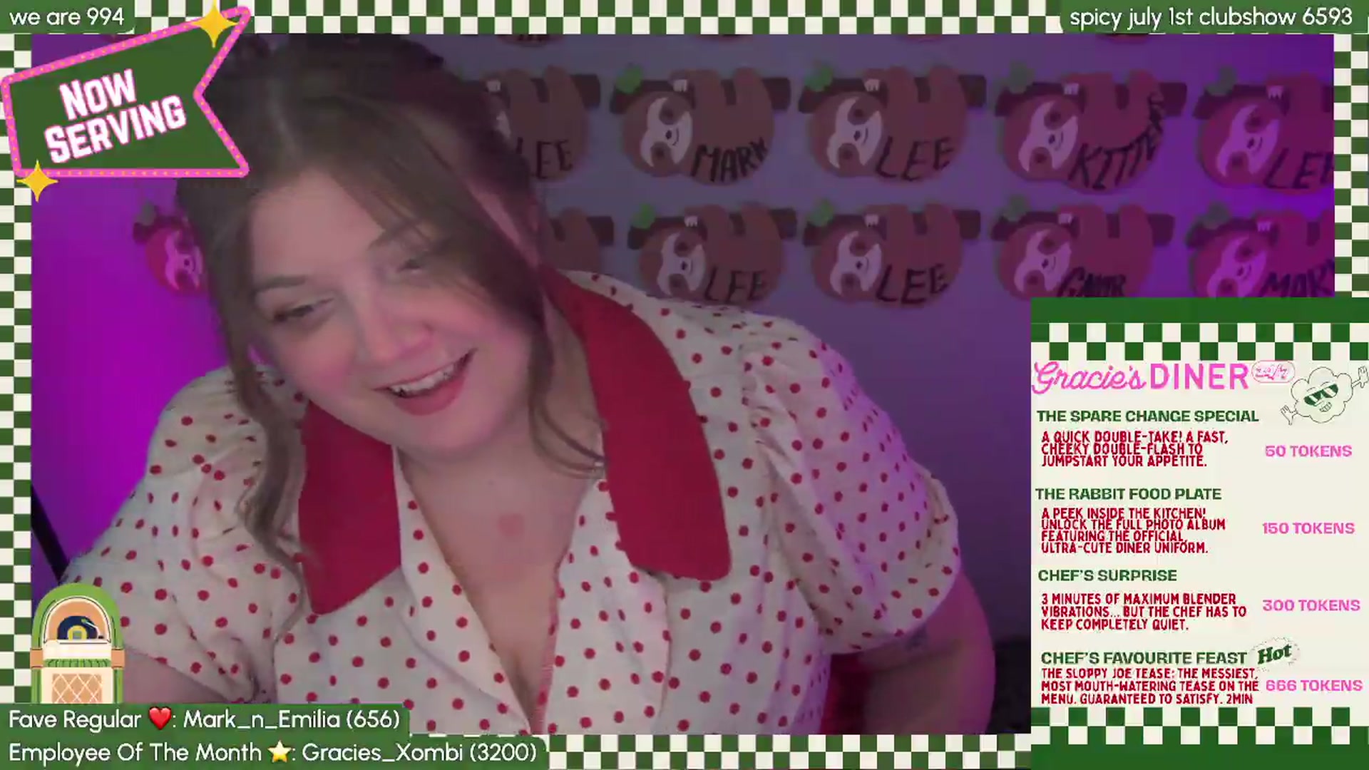 Gallery image thumbnail from Gracie's myfreecams stream on, 06/28/2026, 01:01 image 16 of 20