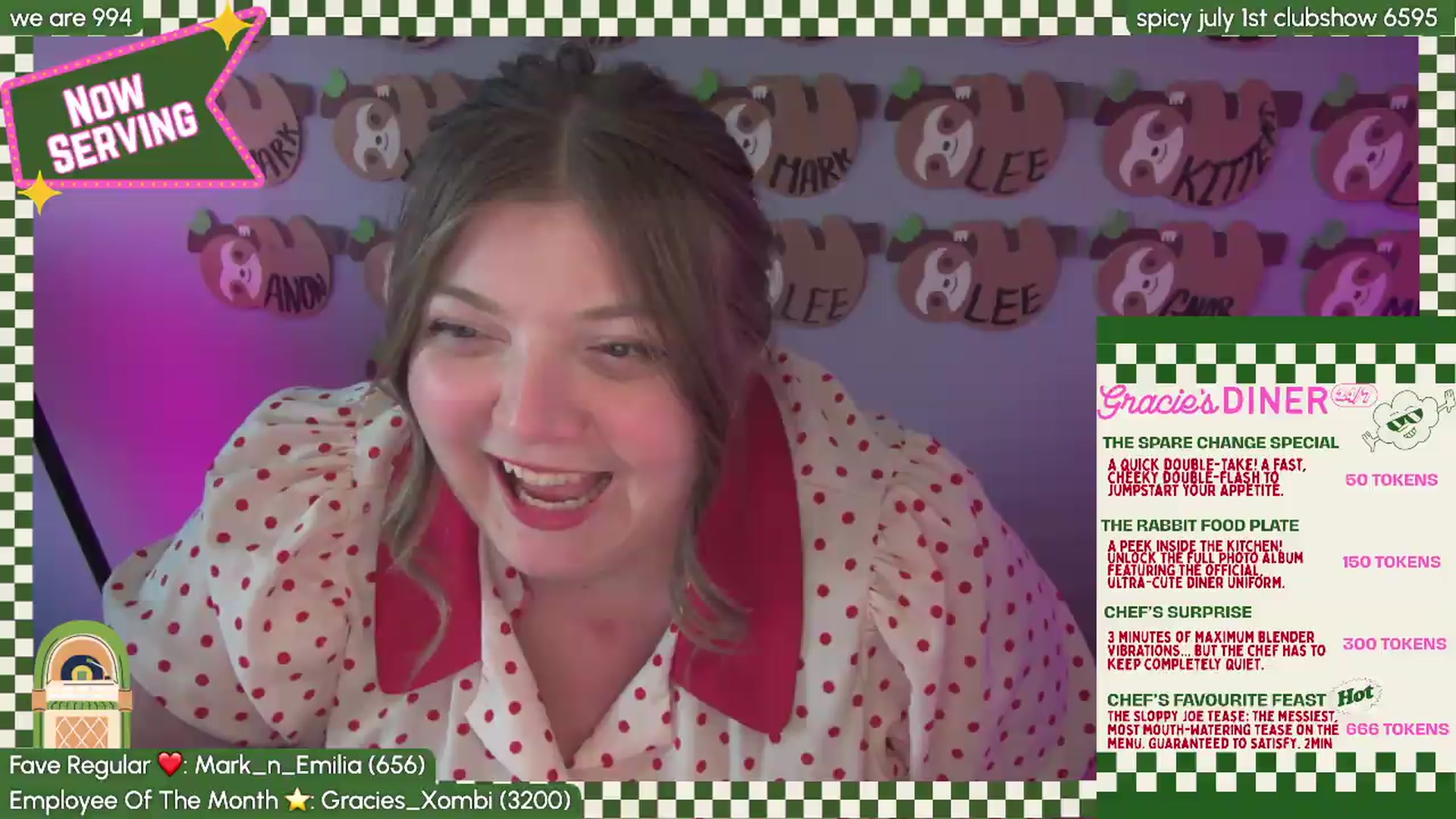 Gallery image thumbnail from Gracie's myfreecams stream on, 06/28/2026, 01:01 image 1 of 20