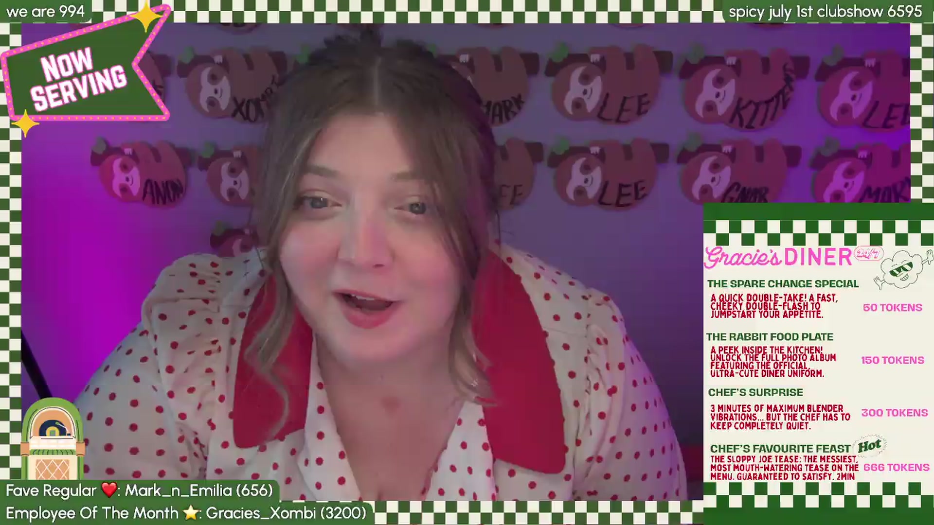 Gallery image thumbnail from Gracie's myfreecams stream on, 06/28/2026, 01:01 image 13 of 20