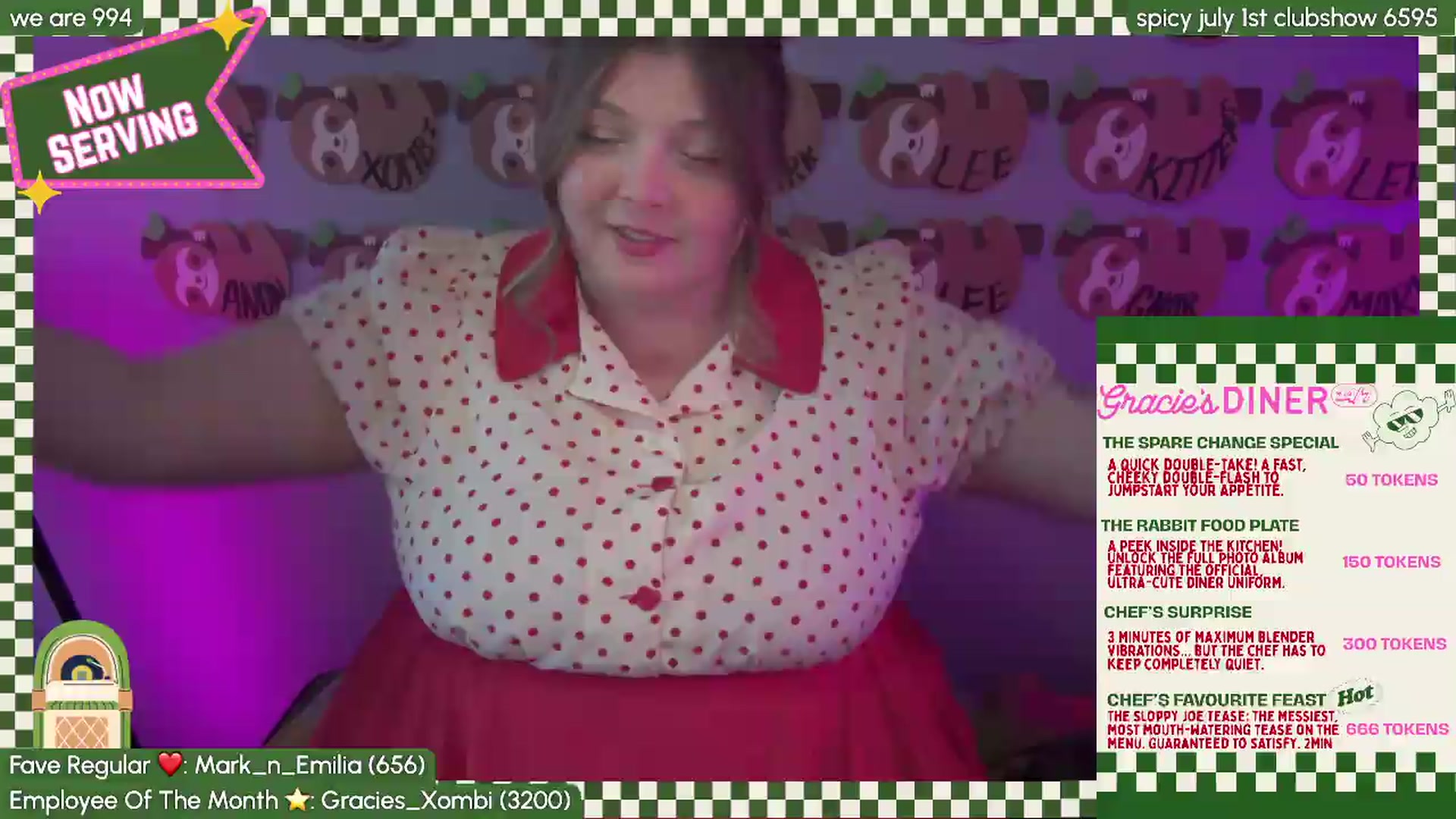 Gallery image thumbnail from Gracie's myfreecams stream on, 06/28/2026, 01:01 image 12 of 20