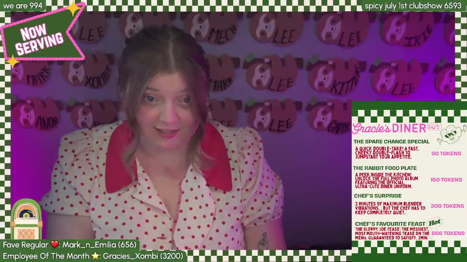 Gallery image thumbnail from Gracie's myfreecams stream on, 06/28/2026, 01:01 image 17 of 20